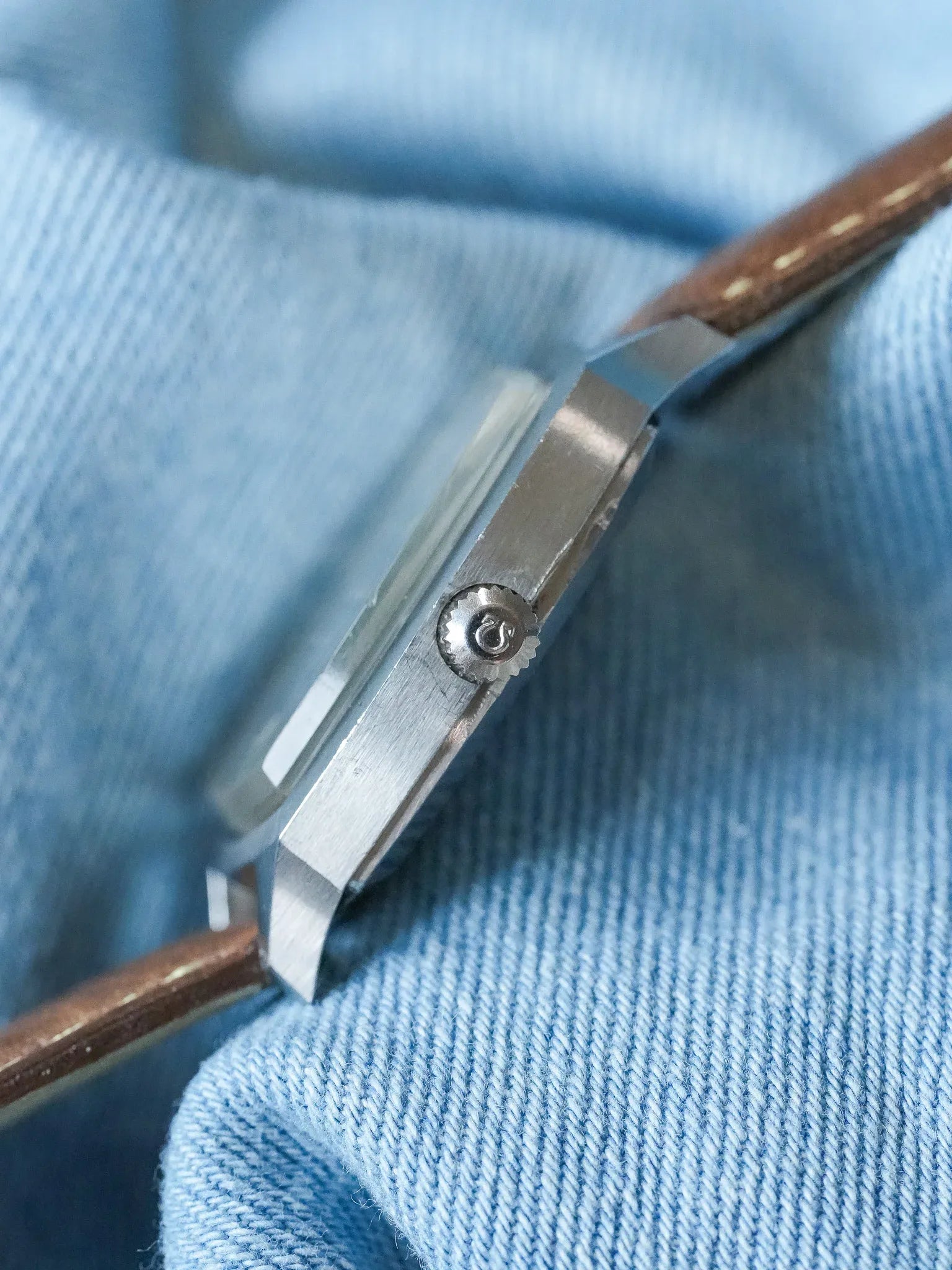 Omega - De Ville 166.075 Tonneau Acier - 1970s - Atelier Victor - Vintage Shop