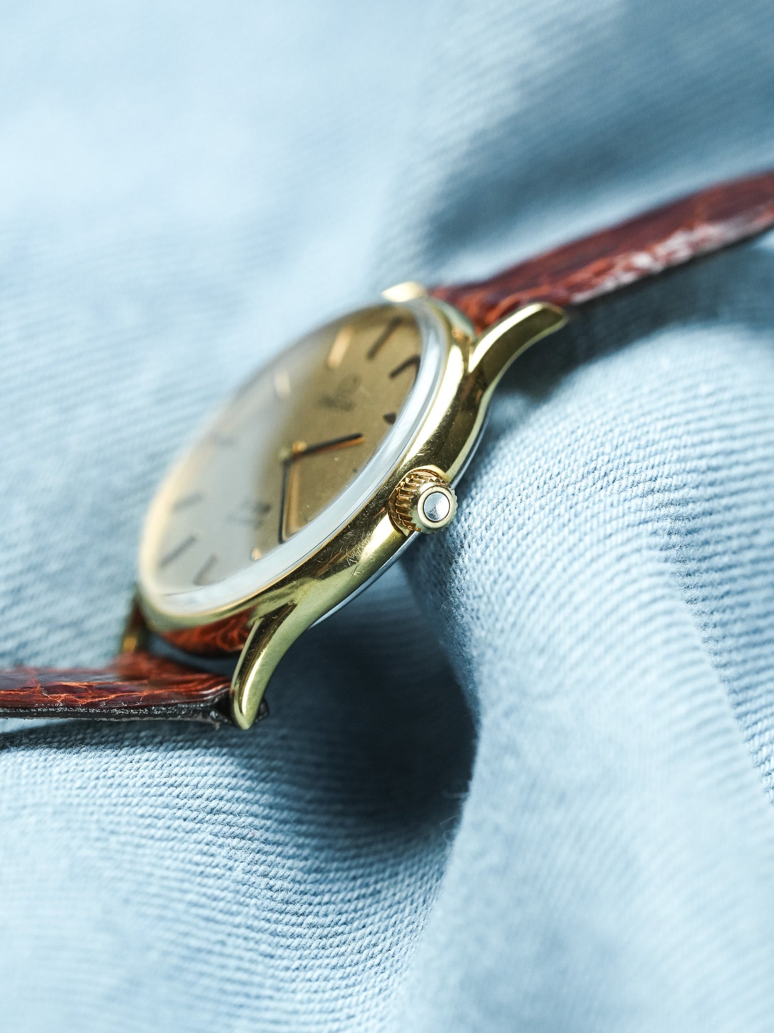 Omega - De Ville 191.0072 Quartz Or Index Onyx - 1978 - Atelier Victor - Vintage Shop