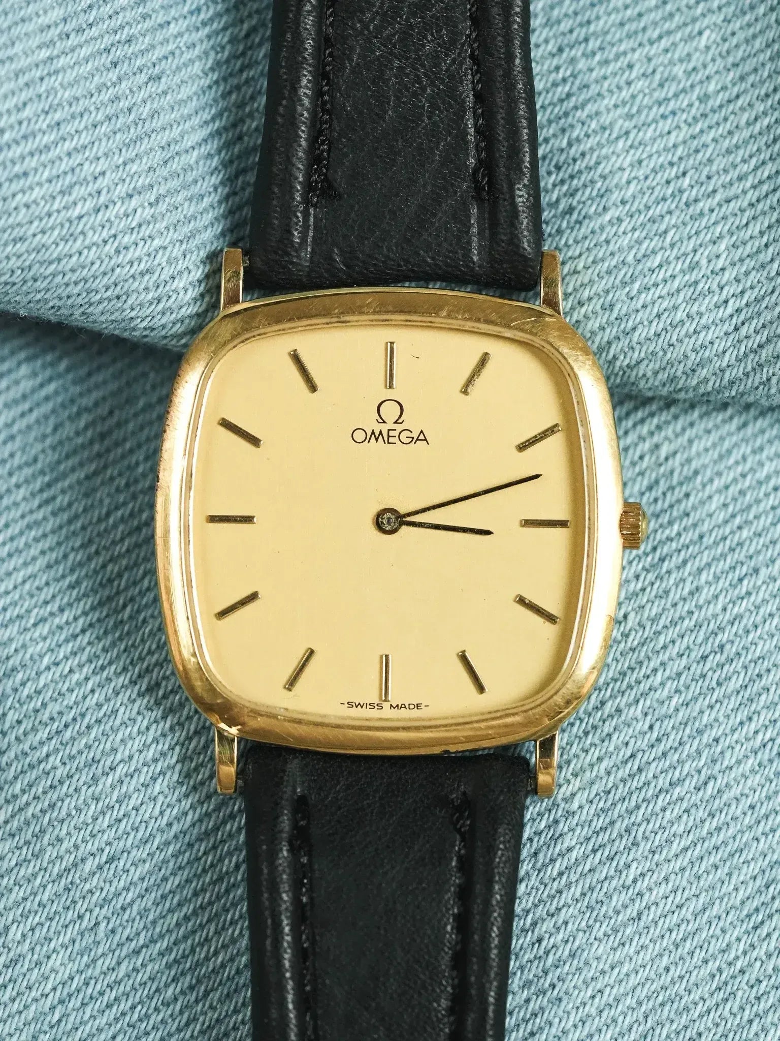 Omega - De Ville 195.0077 Coussin Or EXTRA PLATE - 1991 - Atelier Victor