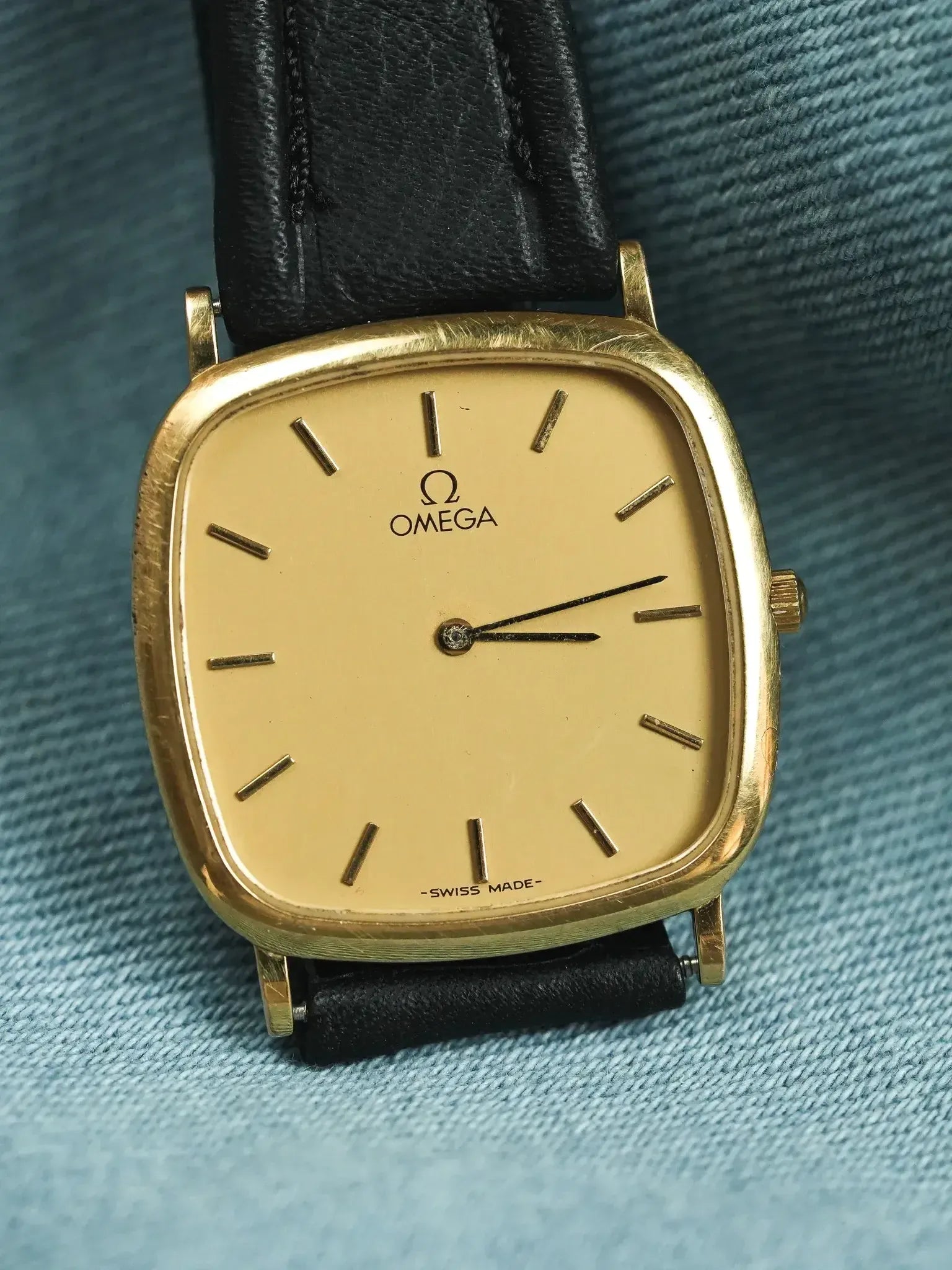 Omega - De Ville 195.0077 Coussin Or EXTRA PLATE - 1991 - Atelier Victor