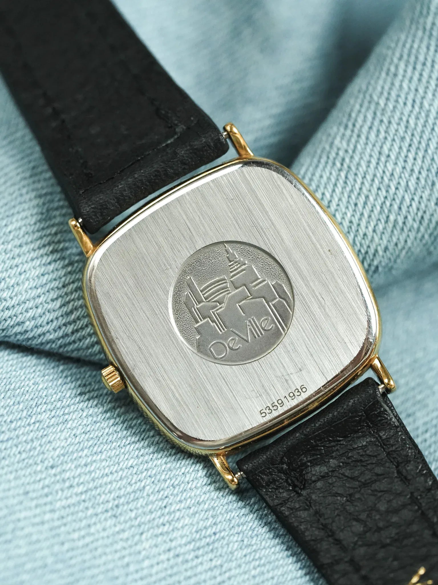 Omega - De Ville 195.0077 Coussin Or EXTRA PLATE - 1991 - Atelier Victor