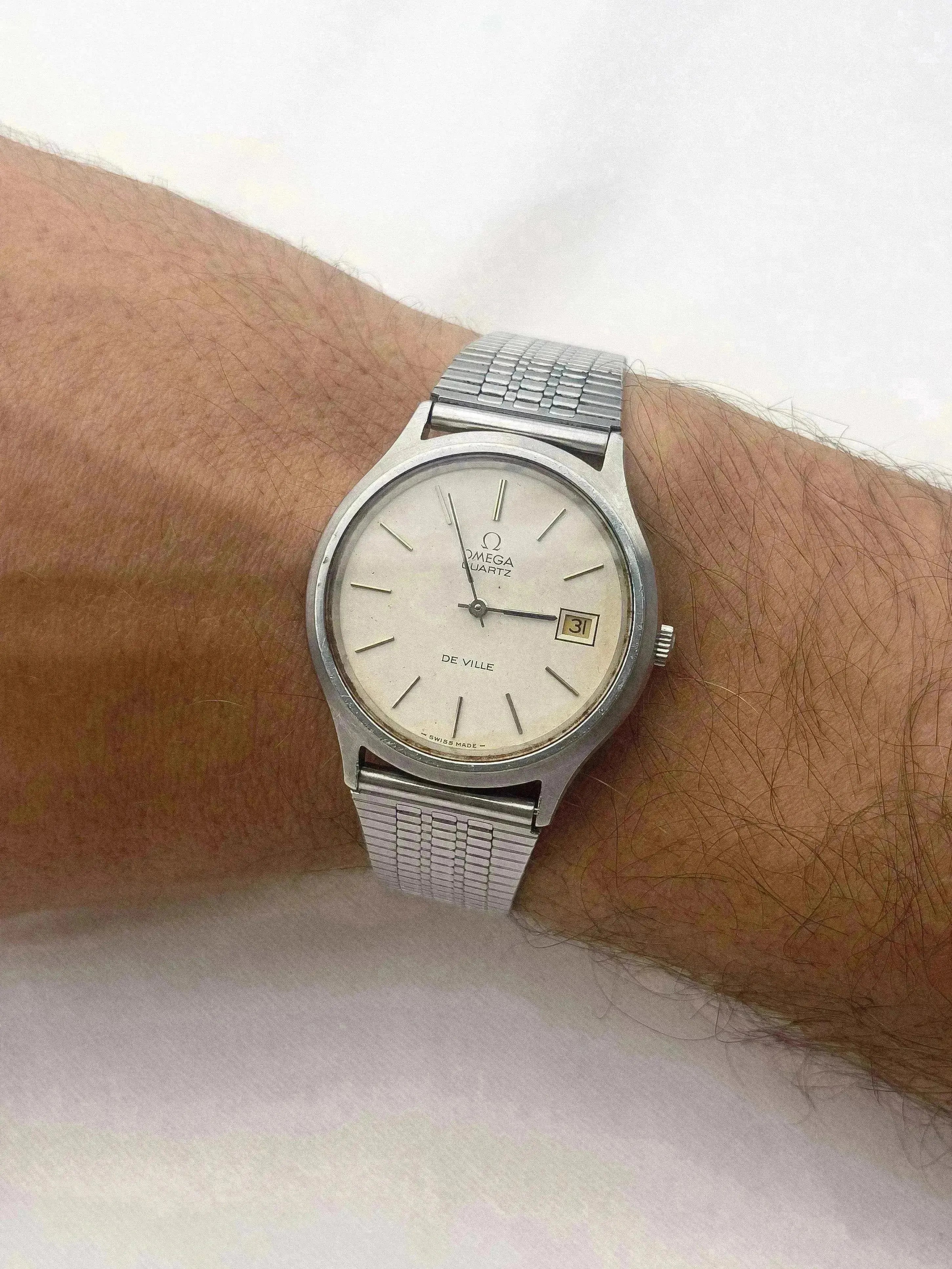 Omega - De Ville Acier Crème Patinée - 1973 - Atelier Victor