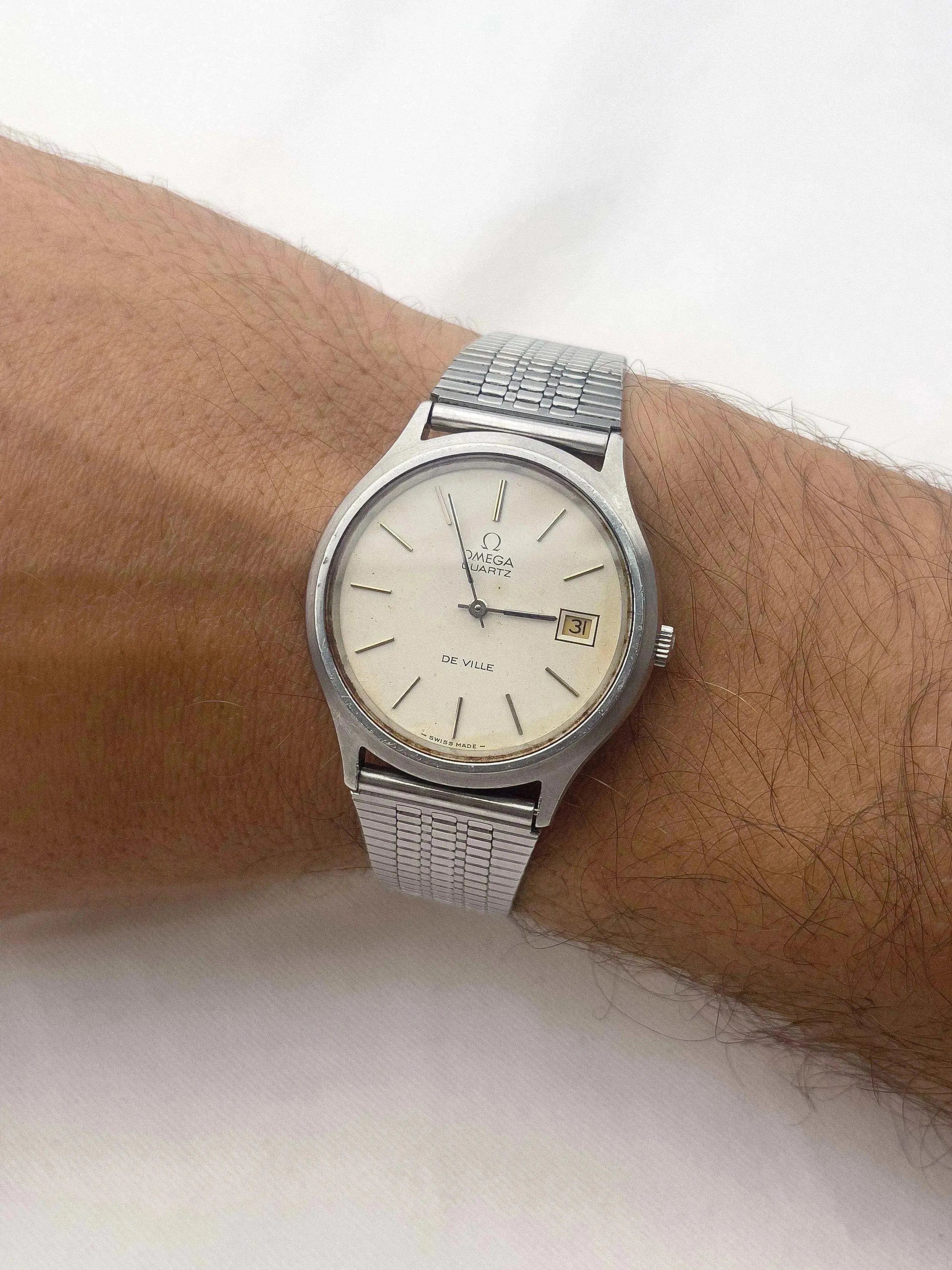 Omega - De Ville Acier Crème Patinée - 1973 - Atelier Victor