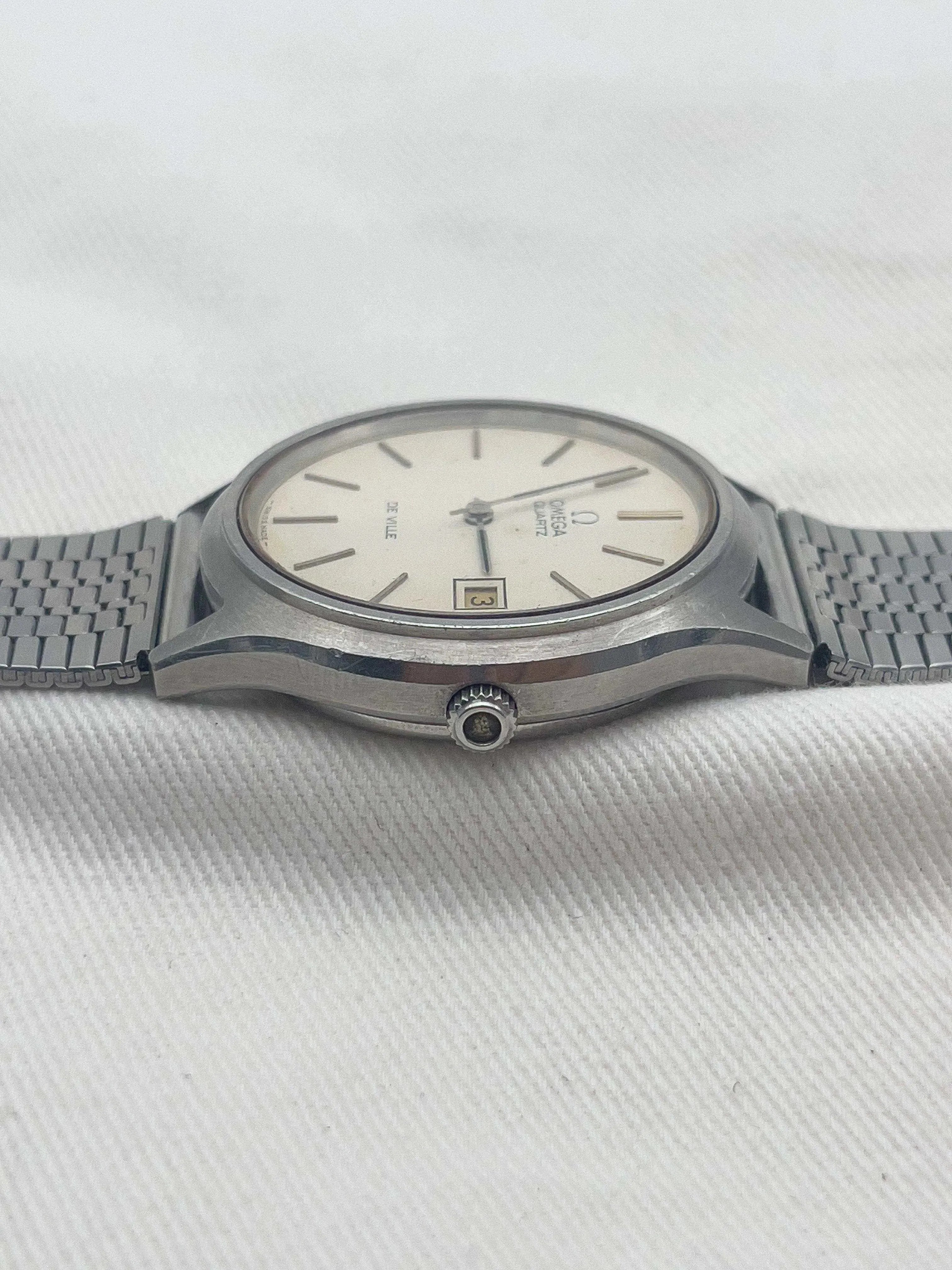 Omega - De Ville Acier Crème Patinée - 1973 - Atelier Victor - Vintage Shop