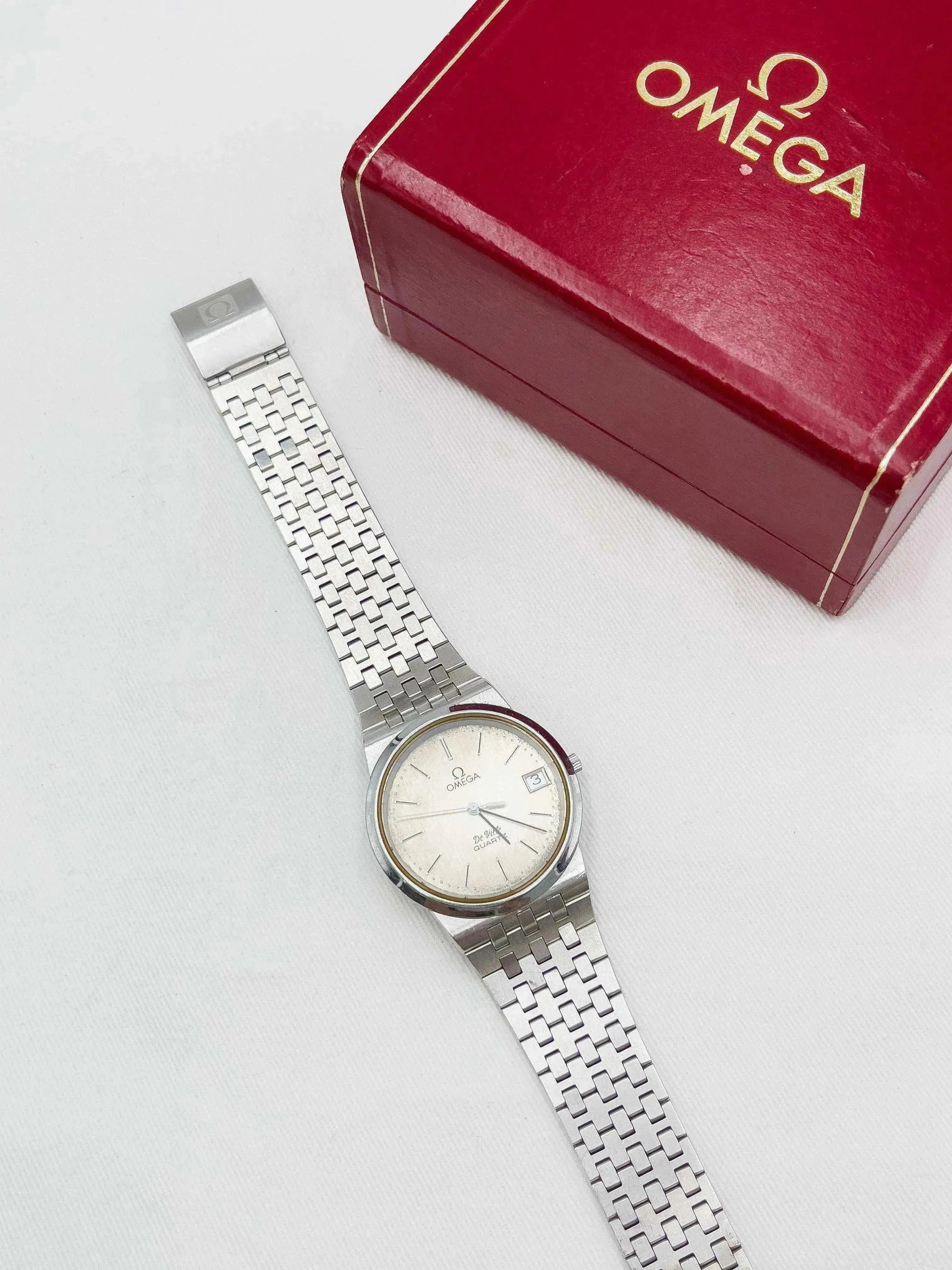 Omega - De Ville Acier Maille - Boite - 1979 - Atelier Victor Paris - Vintage Watch Shop Dubai