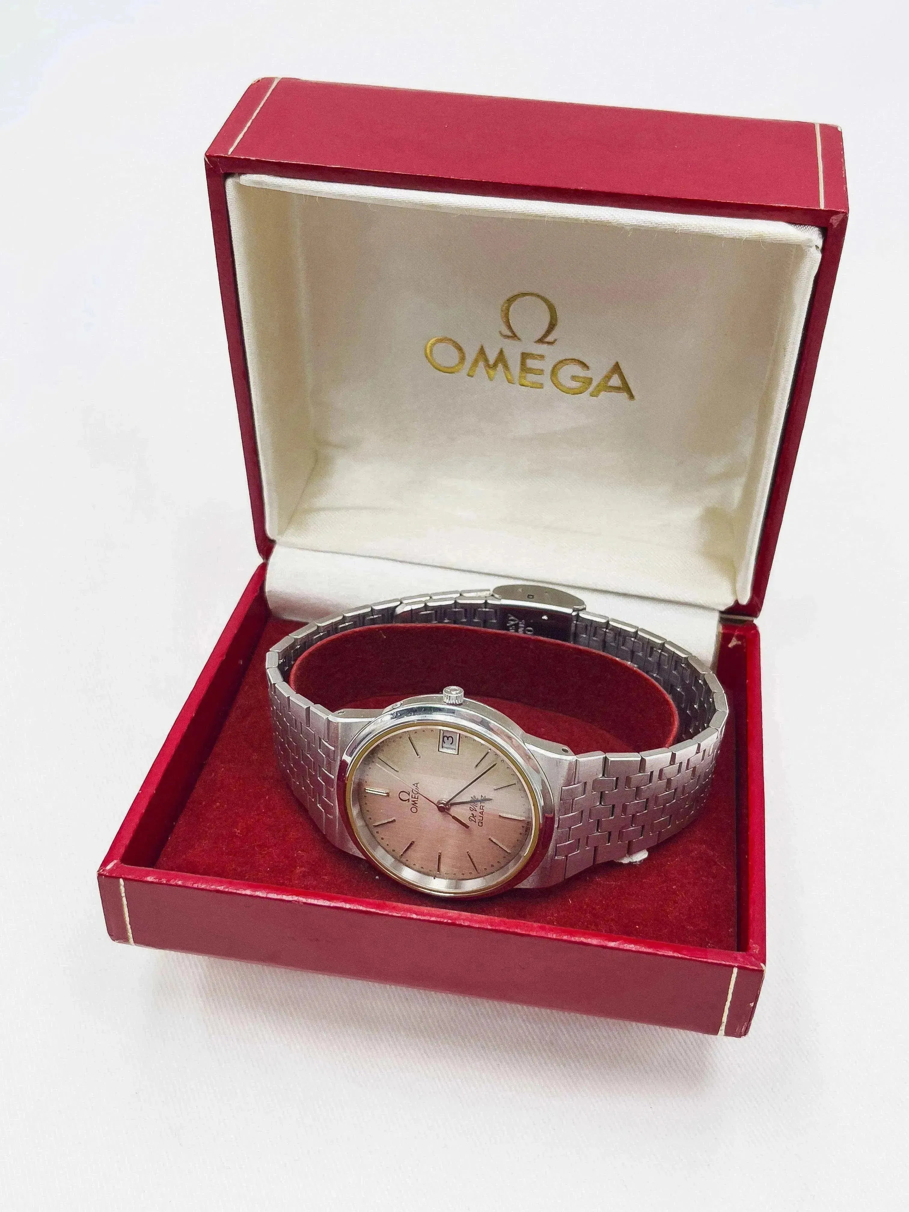Omega - De Ville Acier Maille - Boite - 1979 - Atelier Victor Paris - Vintage Watch Shop Dubai
