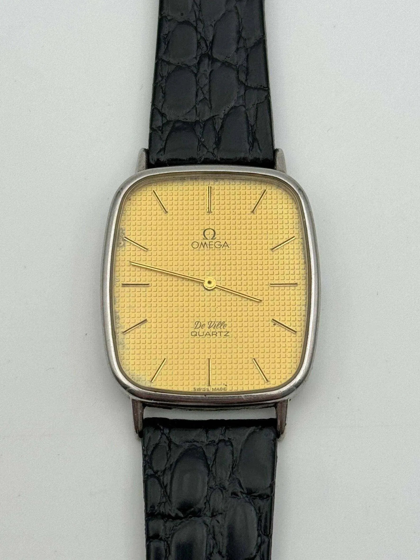 Omega - De Ville Acier Tapisserie - 1978 - Atelier Victor Paris - Vintage Watch Shop Dubai