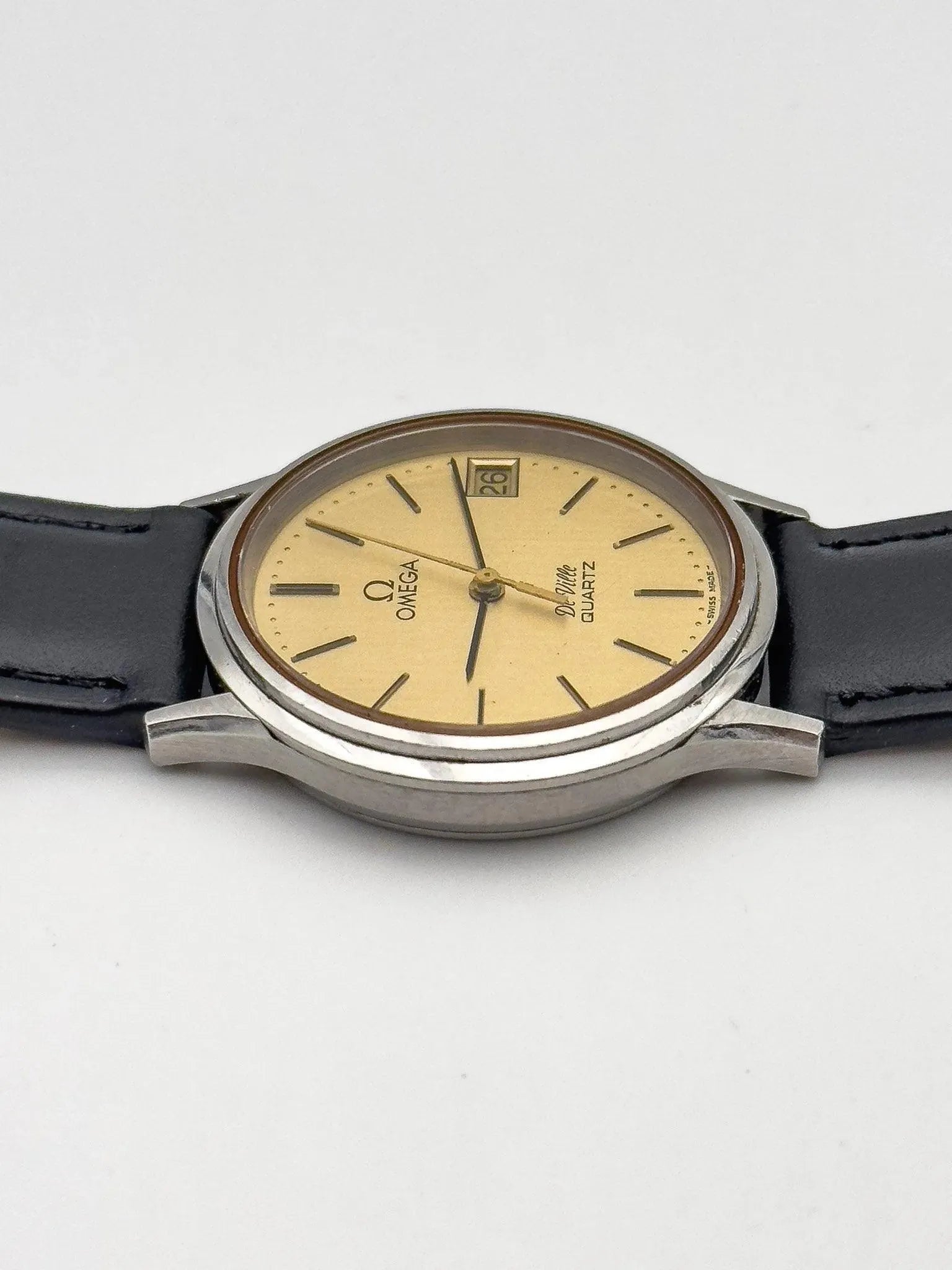 Omega - De Ville Champagne Date - 1979 - Atelier Victor Paris - Vintage Watch Shop Dubai