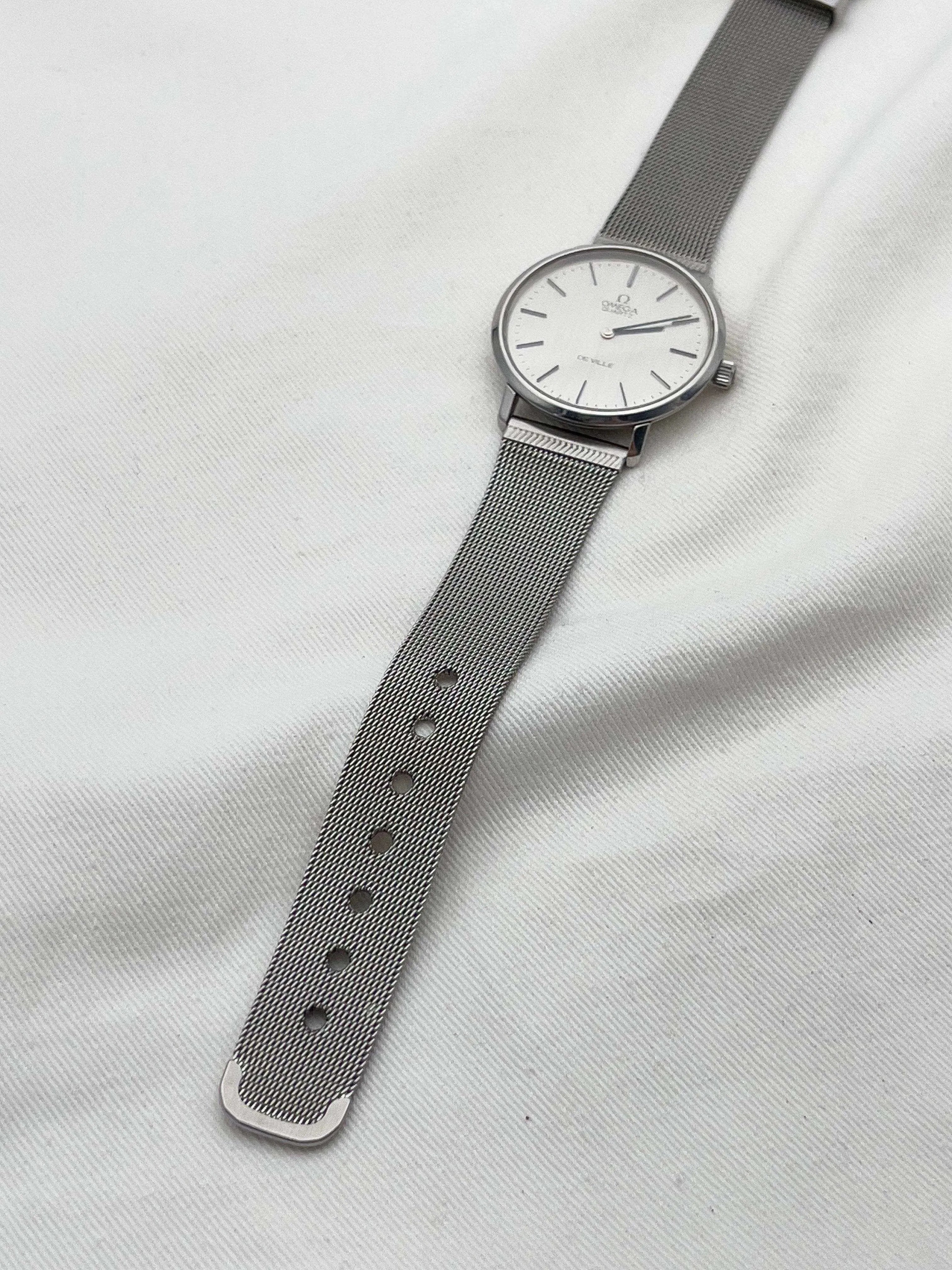 Omega - De Ville Circle Gris Acier - 1977 - Atelier Victor Paris - Vintage Watch Shop Dubai