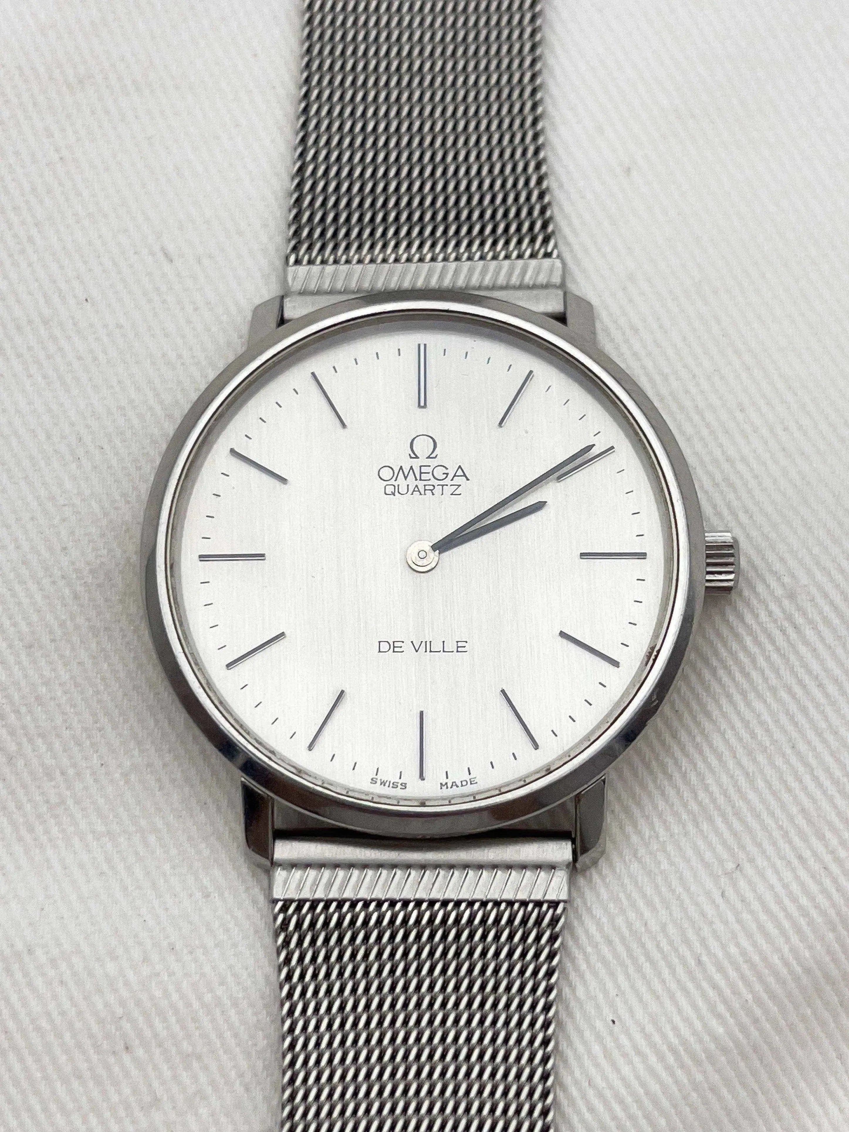 Omega - De Ville Circle Gris Acier - 1977 - Atelier Victor - Vintage Shop