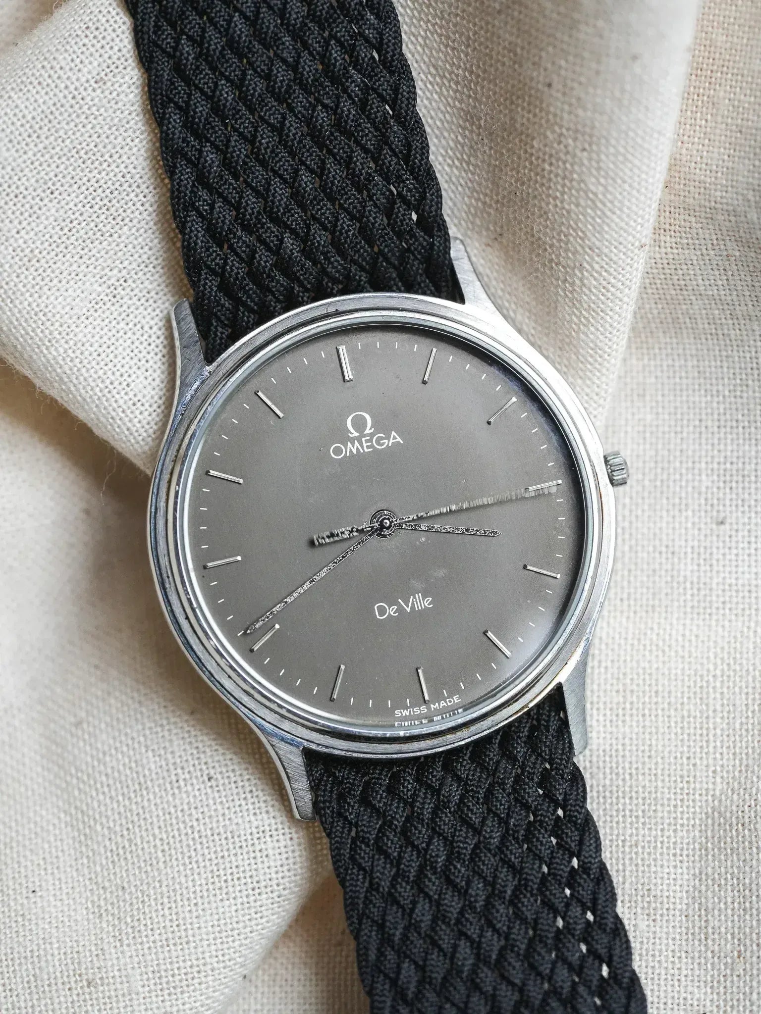 Omega - De Ville Dress Watch Anthracite - 1982 - Atelier Victor