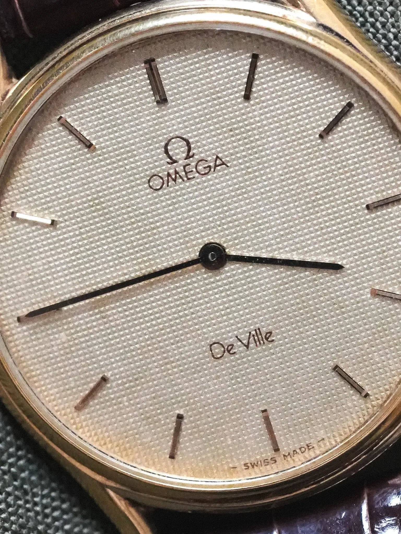 Omega - De Ville Dress Watch Clous de Paris - 1982 - Atelier Victor