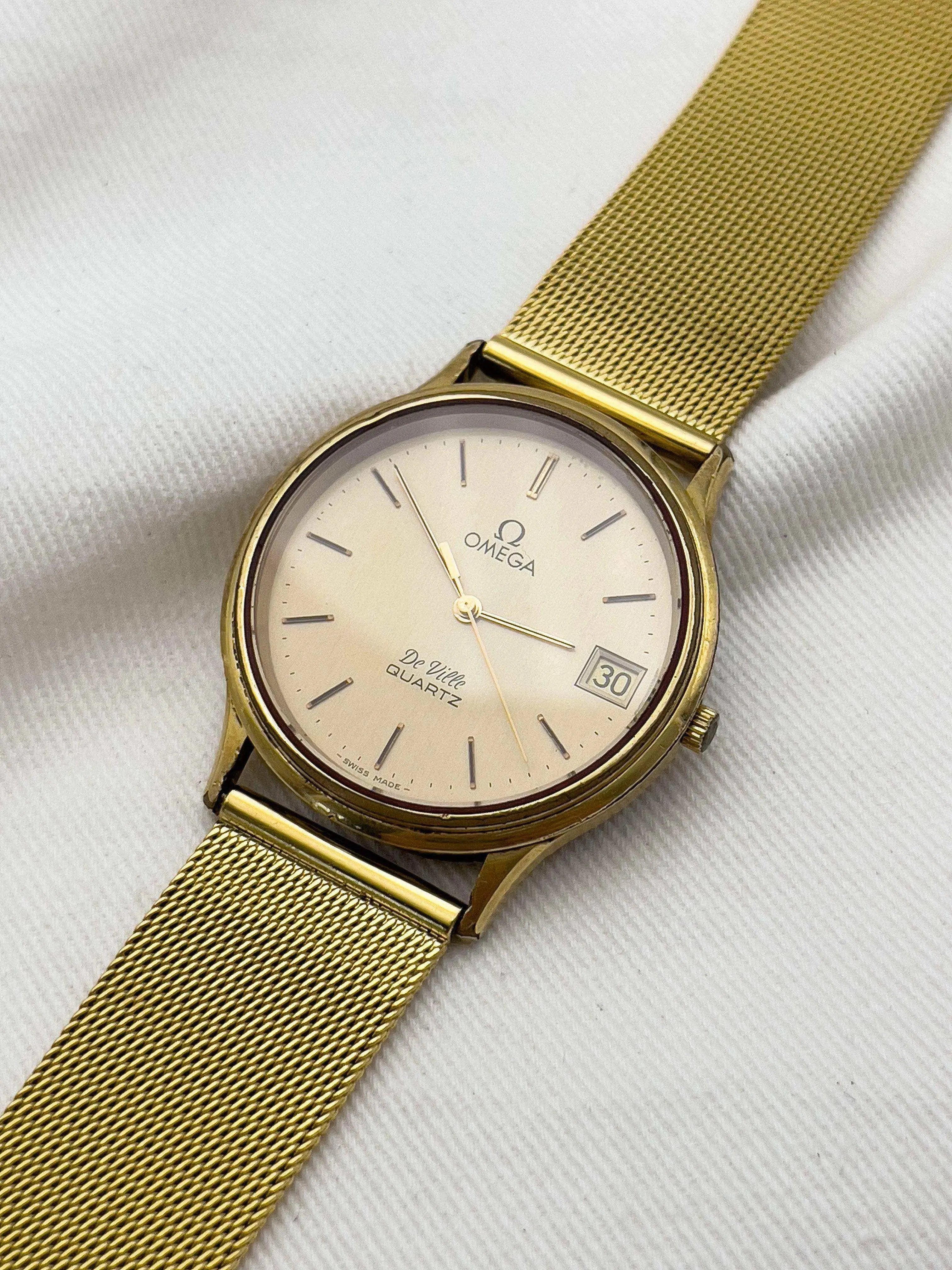 Omega - De Ville Full Gold - 1978 - Atelier Victor - Vintage Shop