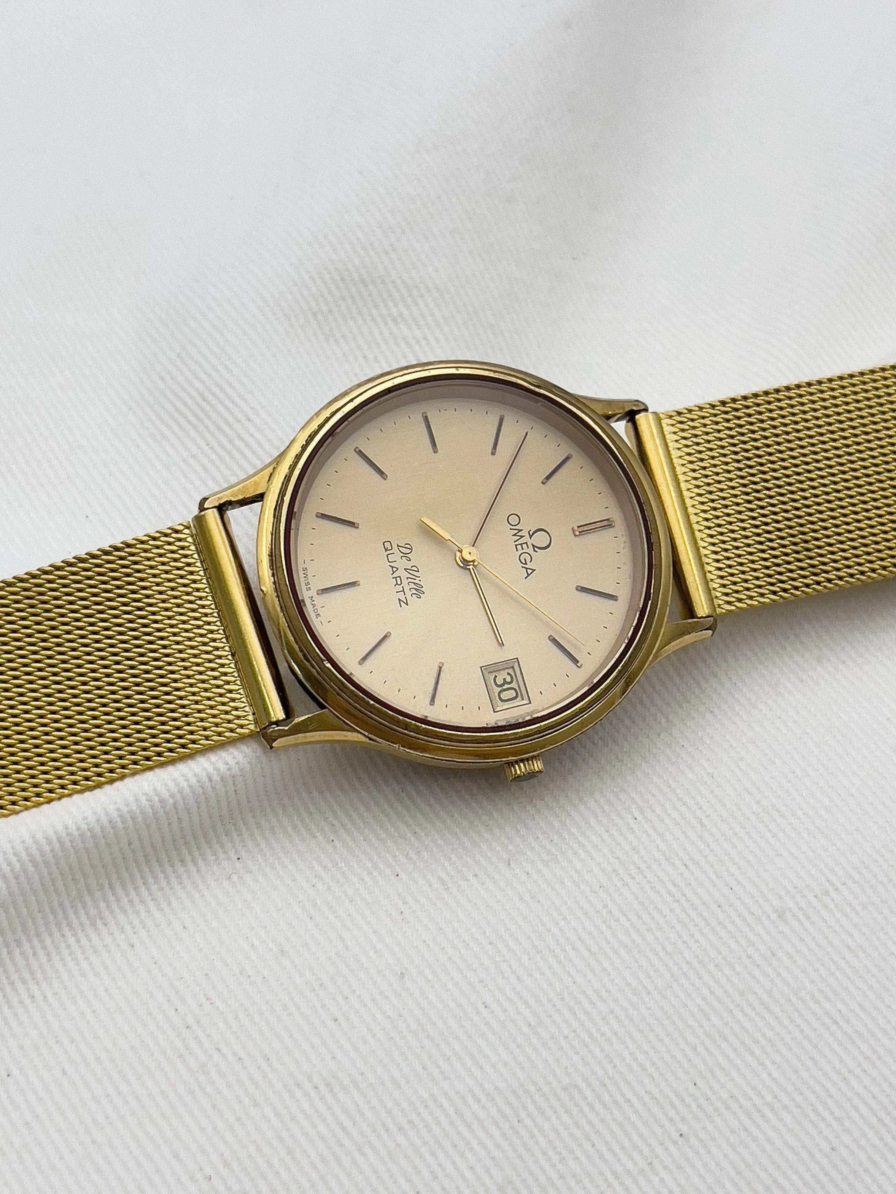 Omega - De Ville Full Gold - 1978 - Atelier Victor - Vintage Shop