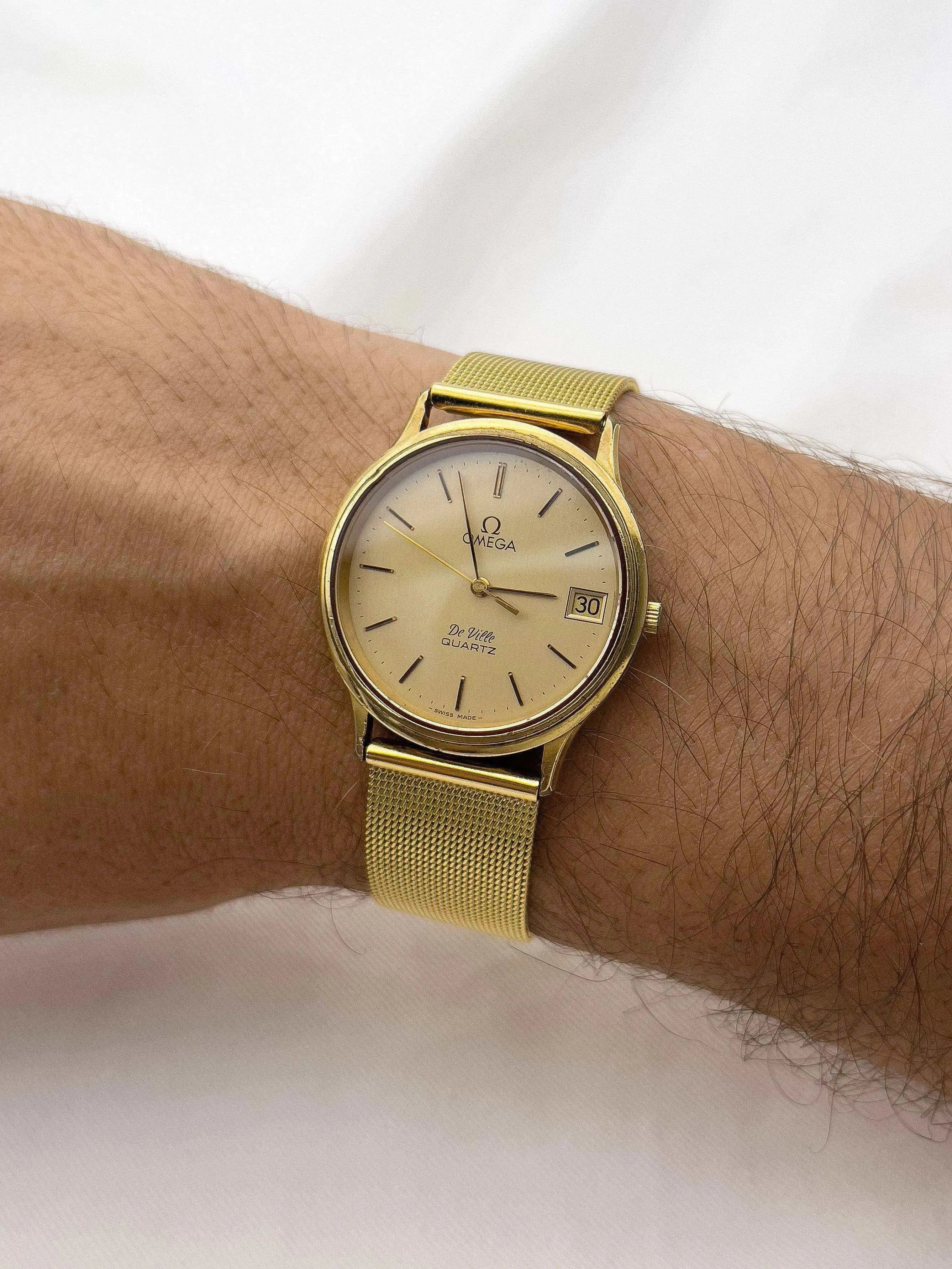 Omega - De Ville Full Gold - 1978 - Atelier Victor - Vintage Shop