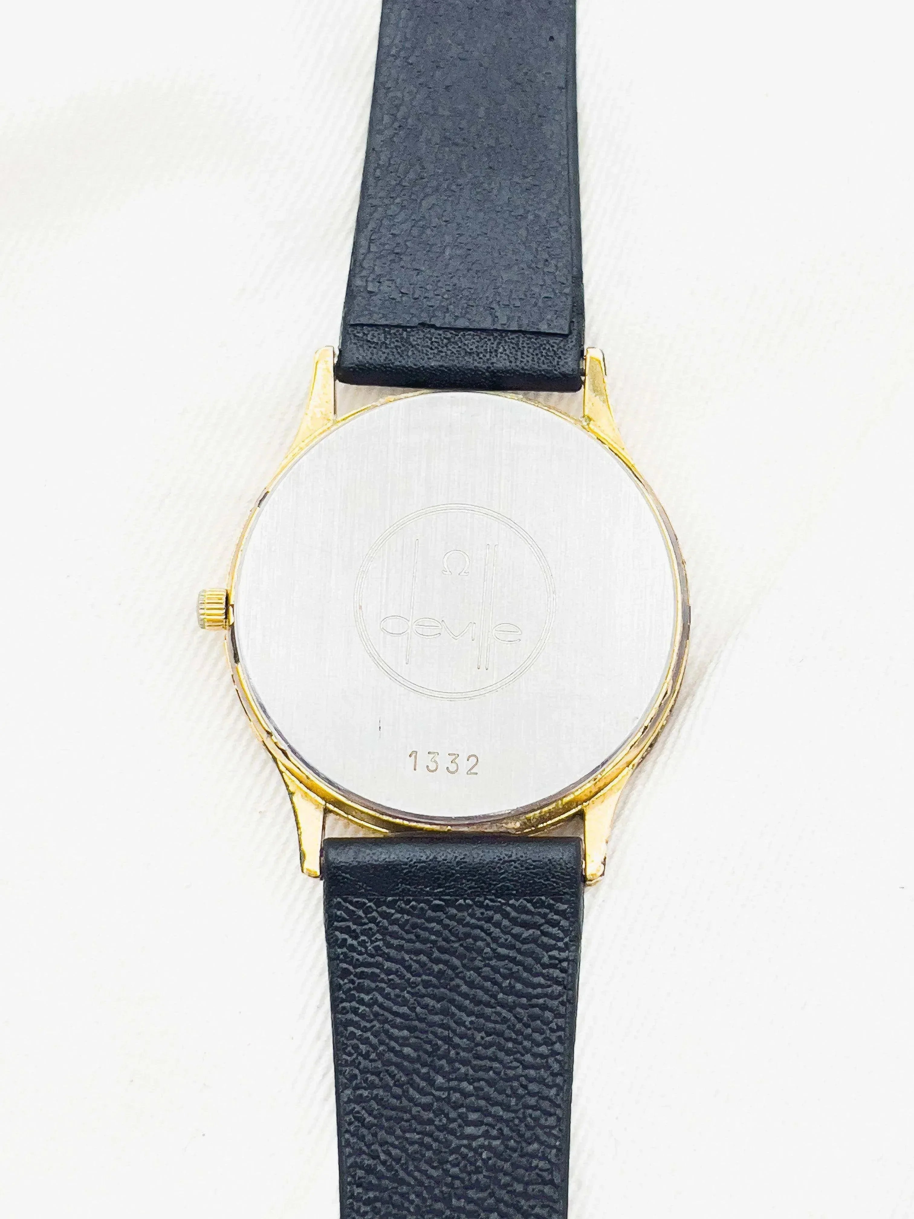 Omega - De Ville Gold Circle Date - 1980 - Atelier Victor - Vintage Shop