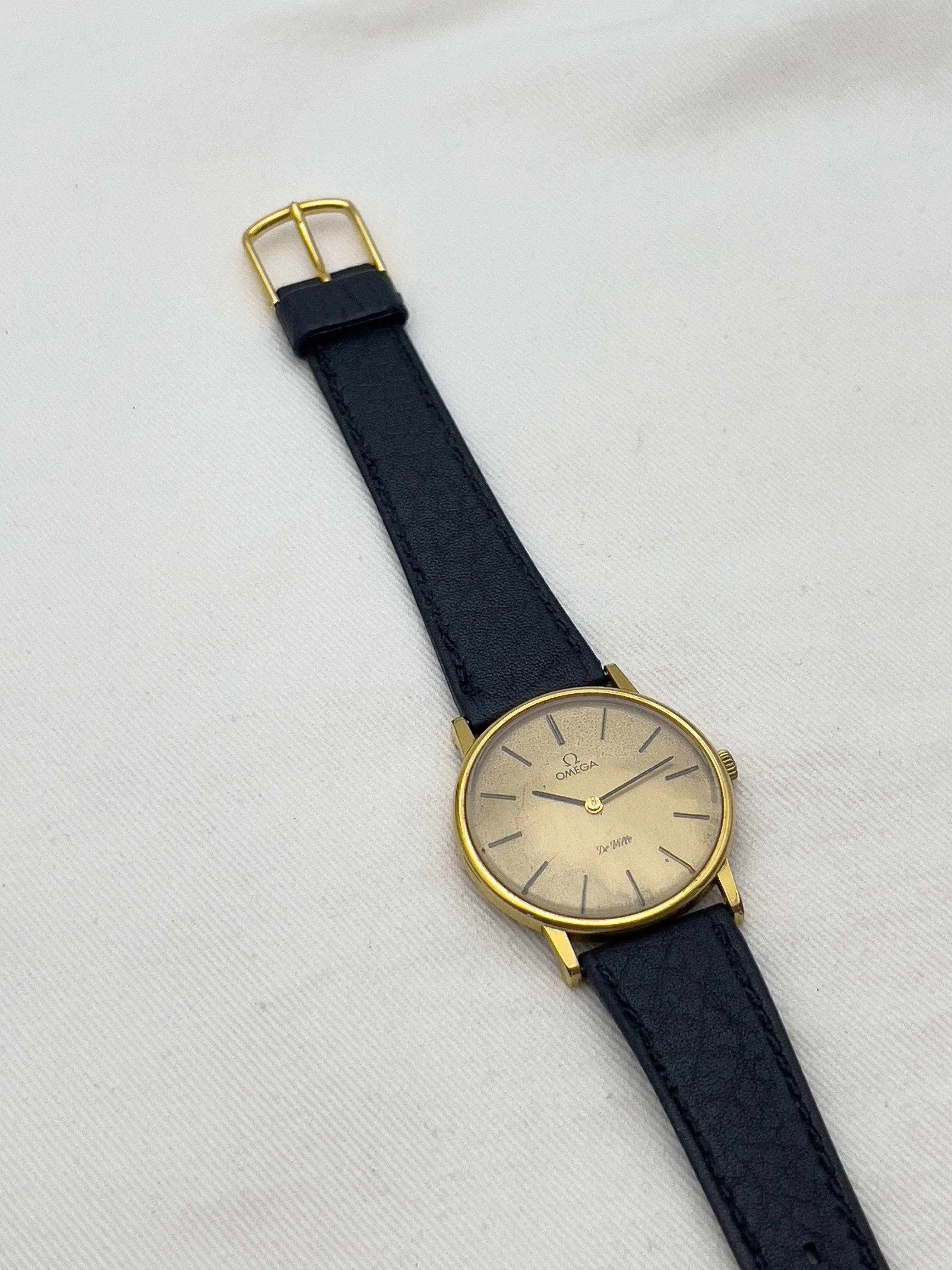 Omega - De Ville Gold Patiné - 1978 - Atelier Victor Paris - Vintage Watch Shop Dubai