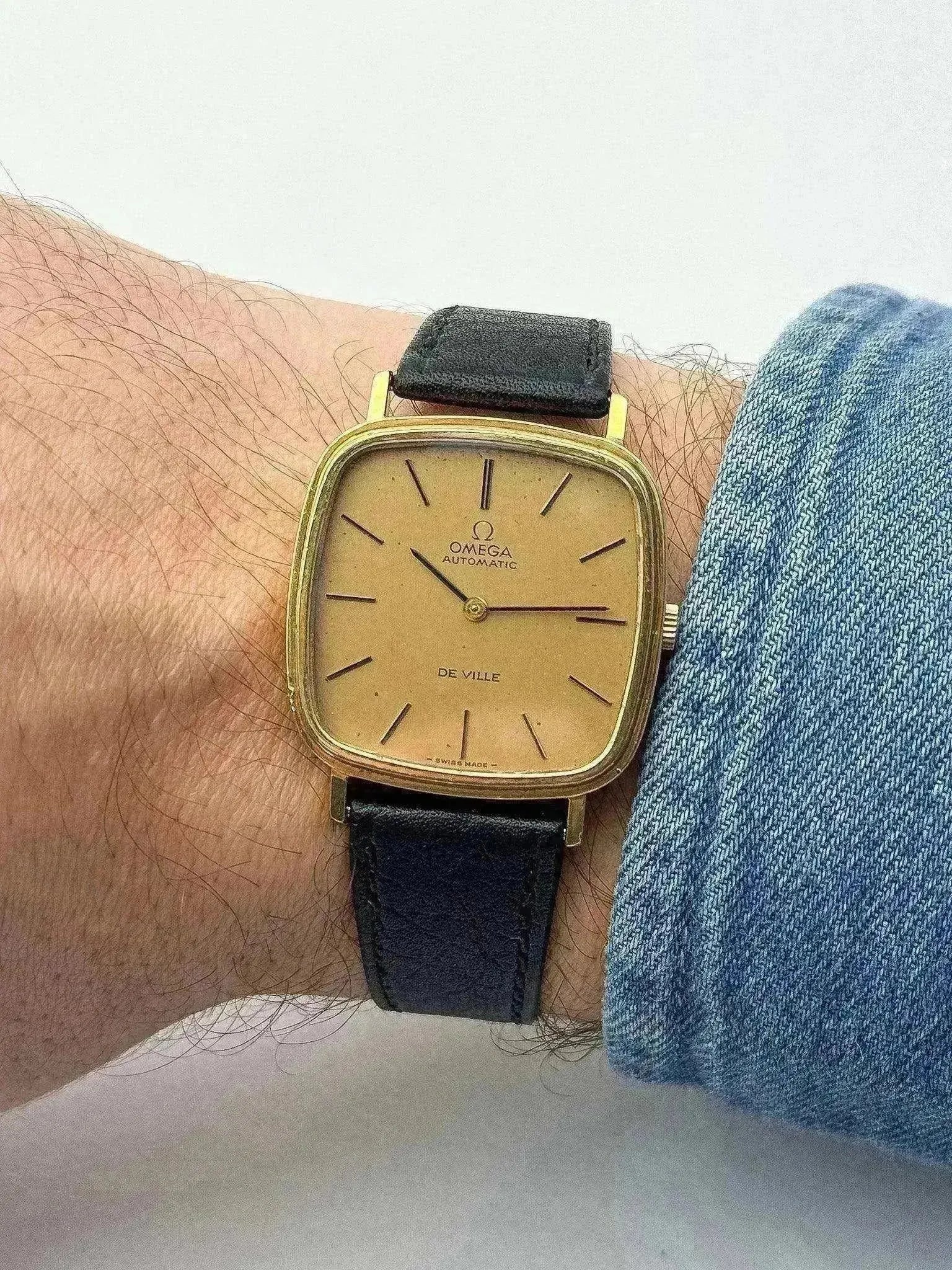 Omega - De Ville Gold Square Hand Winding - 1973 - Atelier Victor