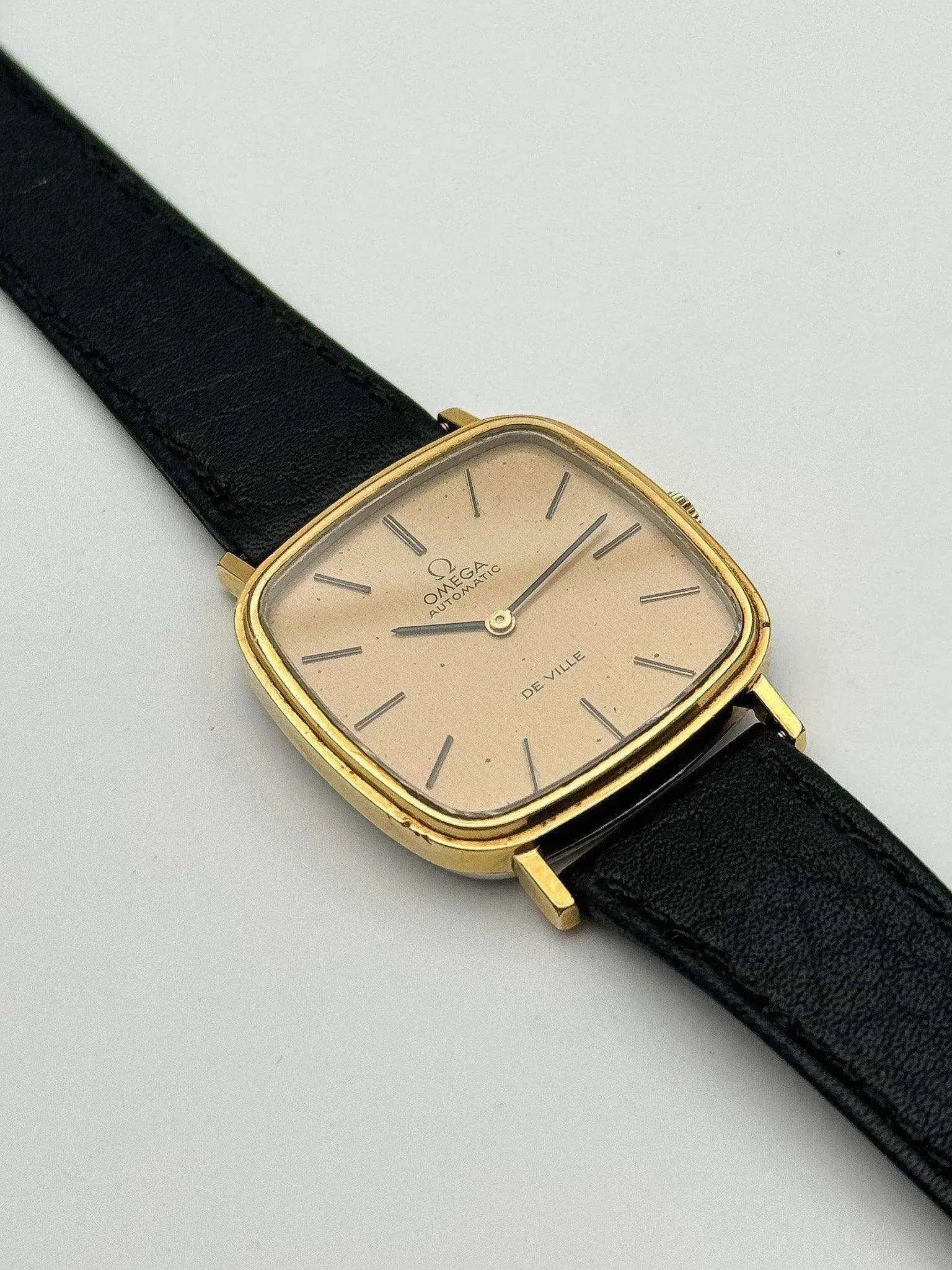 Omega - De Ville Gold Square Hand Winding - 1973 - Atelier Victor Paris - Vintage Watch Shop Dubai