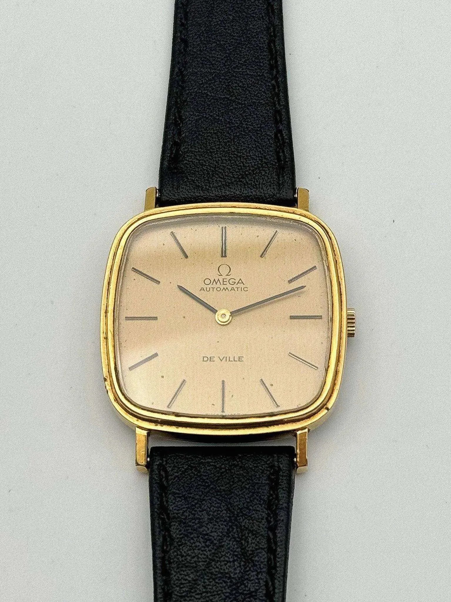 Omega - De Ville Gold Square Hand Winding - 1973 - Atelier Victor Paris - Vintage Watch Shop Dubai