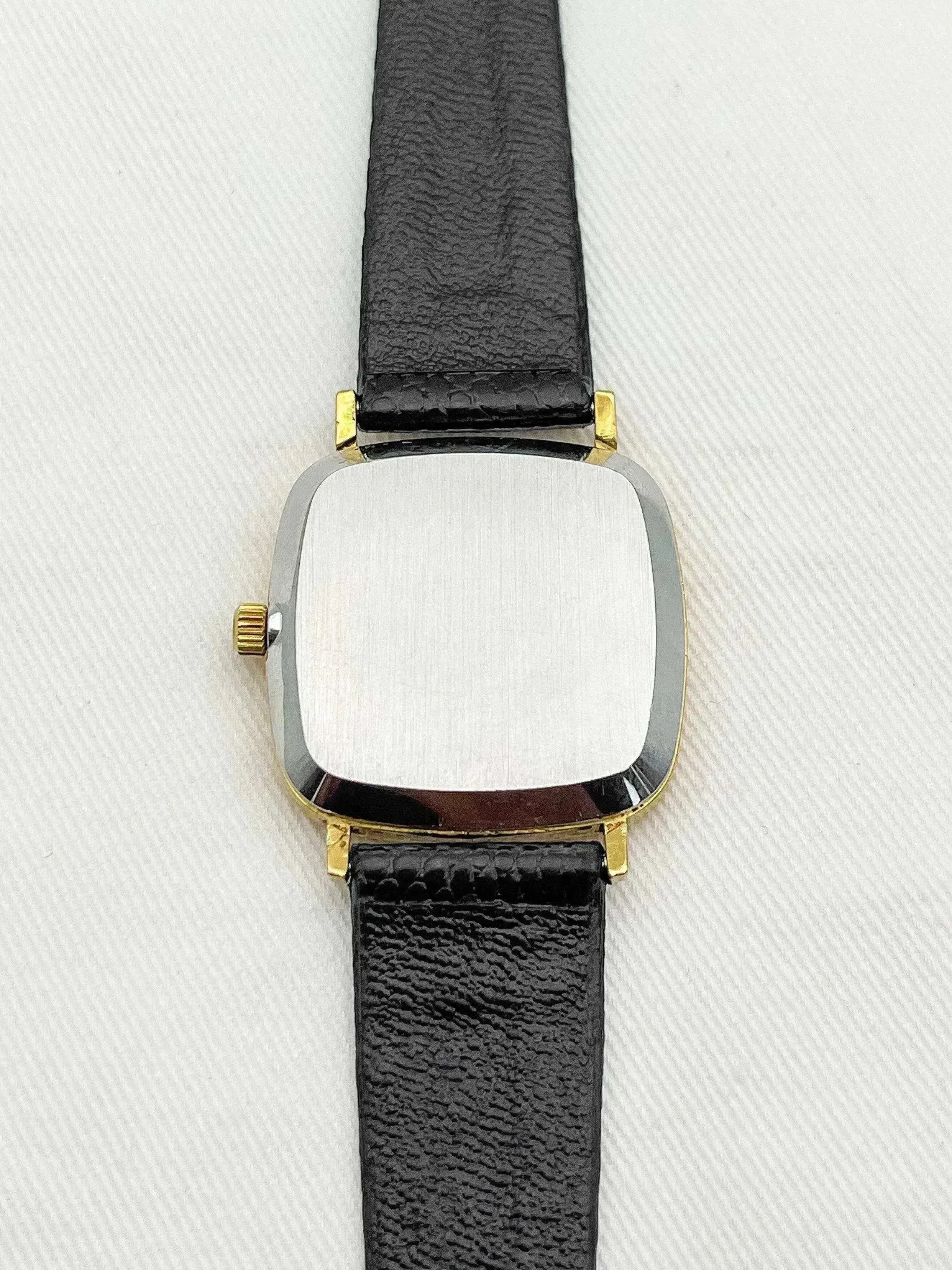 Omega - De Ville Gold Square Patina Quartz - 1977 - Atelier Victor