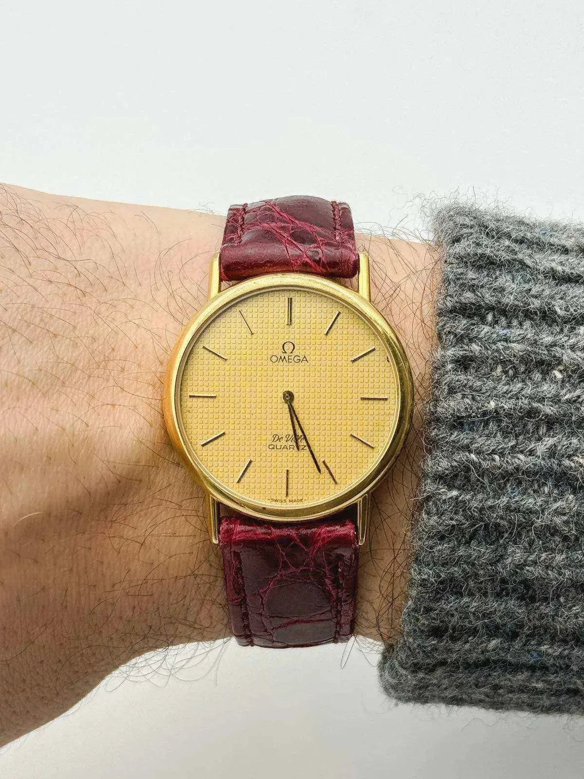 Omega - De Ville Gold Tapisserie - 1970s - Atelier Victor