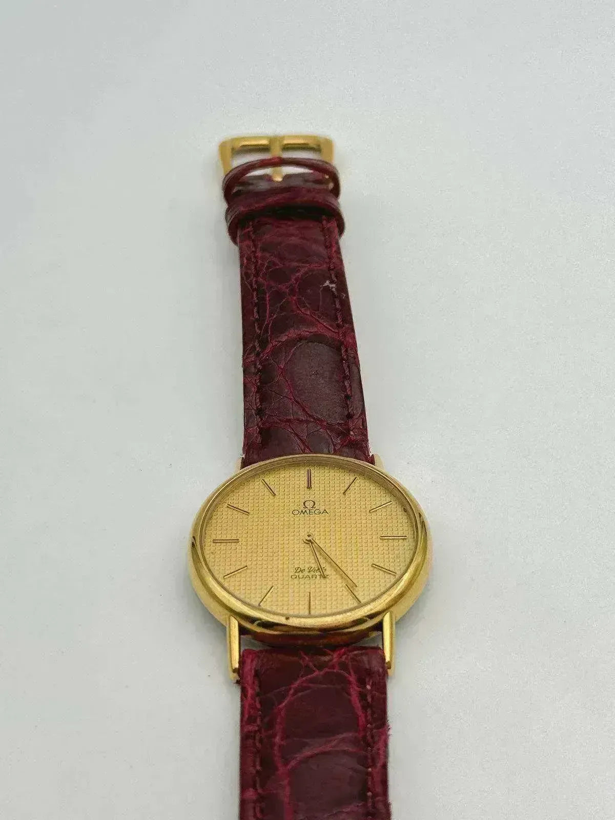 Omega - De Ville Gold Tapisserie - 1980s - Atelier Victor
