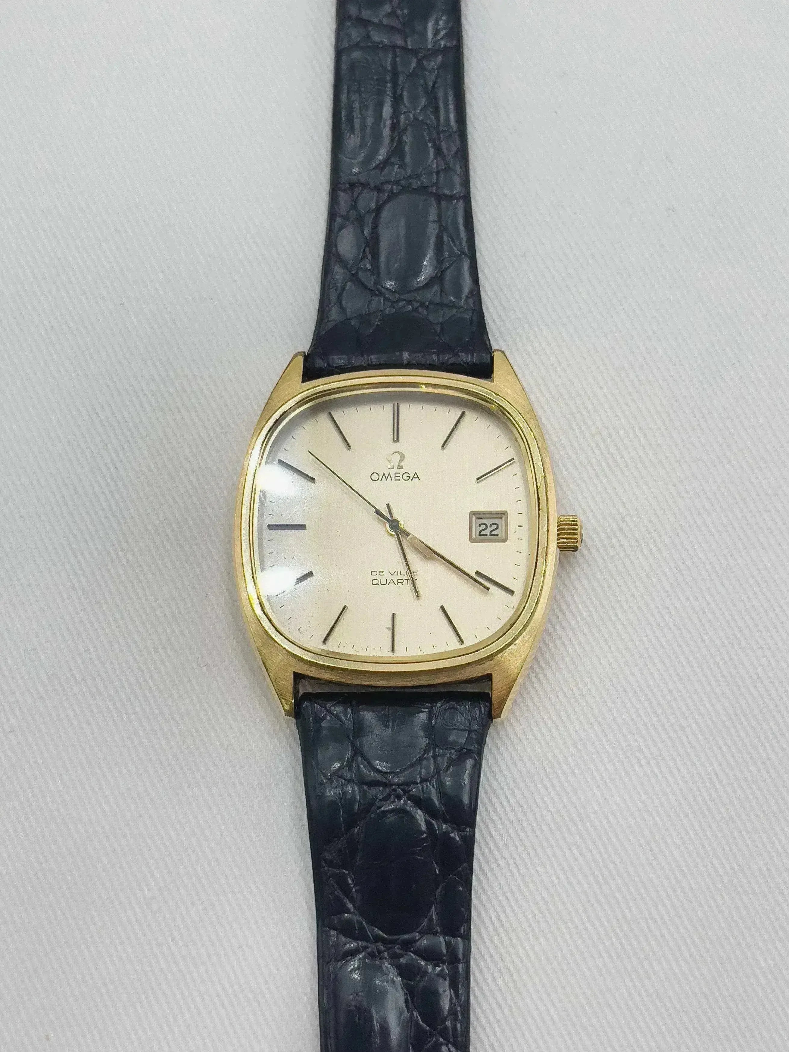 Omega - De Ville Gold w/ box - 1976 - Atelier Victor