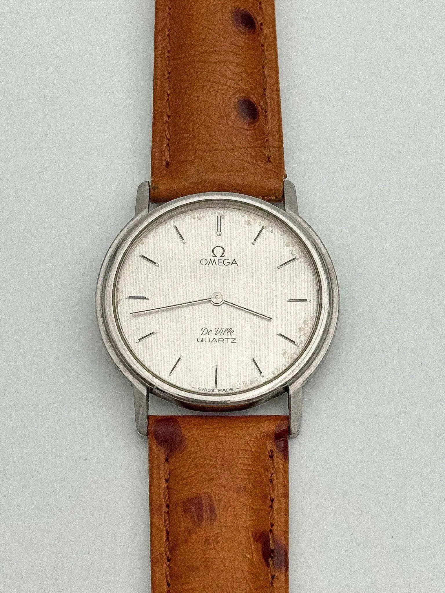 Omega - De Ville Grey Circle - 1970s - Atelier Victor Paris - Vintage Watch Shop Dubai