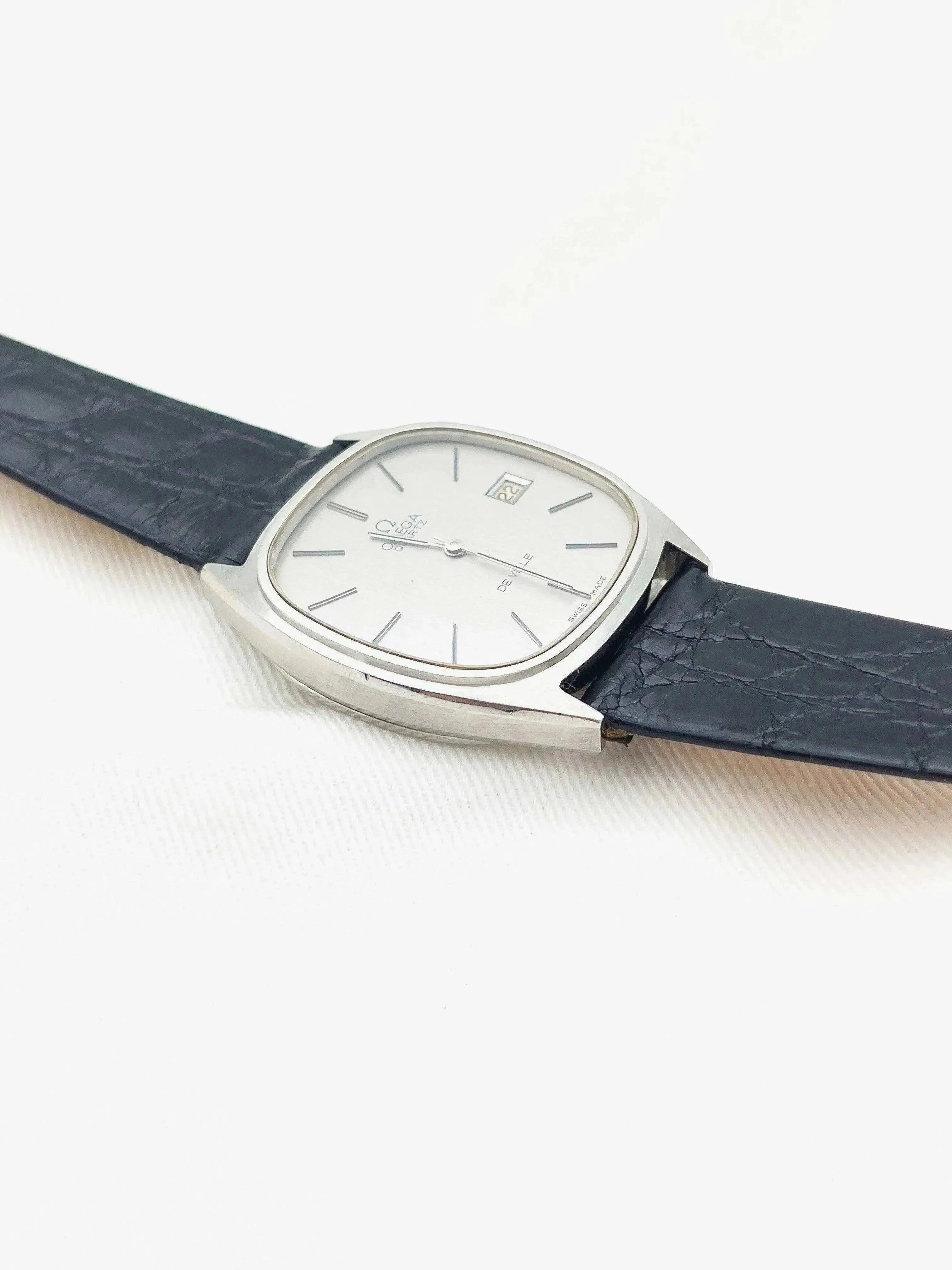 Omega - De Ville Grey Dial Oversized - boîte - 1973 - Atelier Victor - Vintage Shop