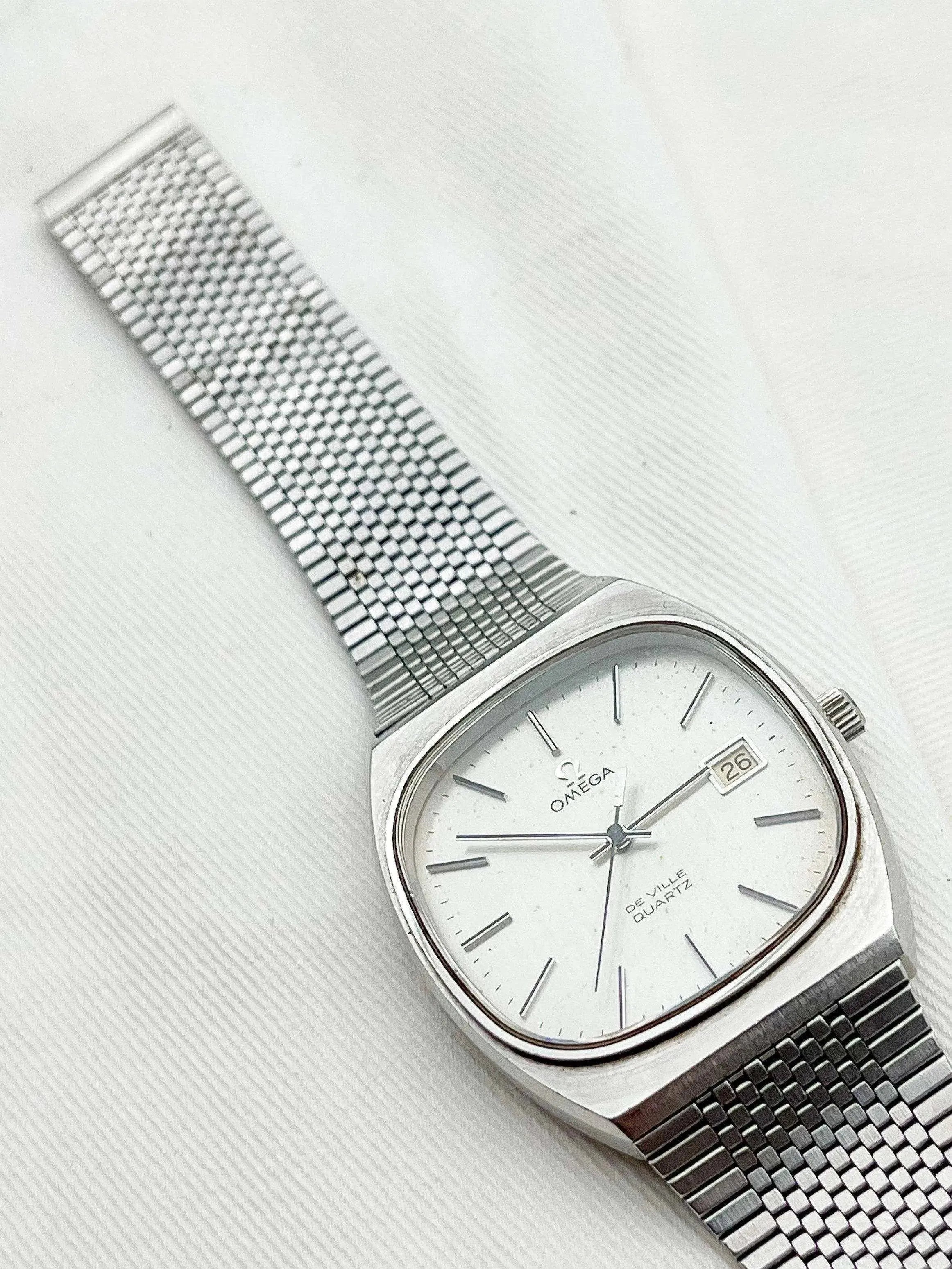 Omega - De Ville Maille Oversized - 1976 - Atelier Victor Paris - Vintage Watch Shop Dubai