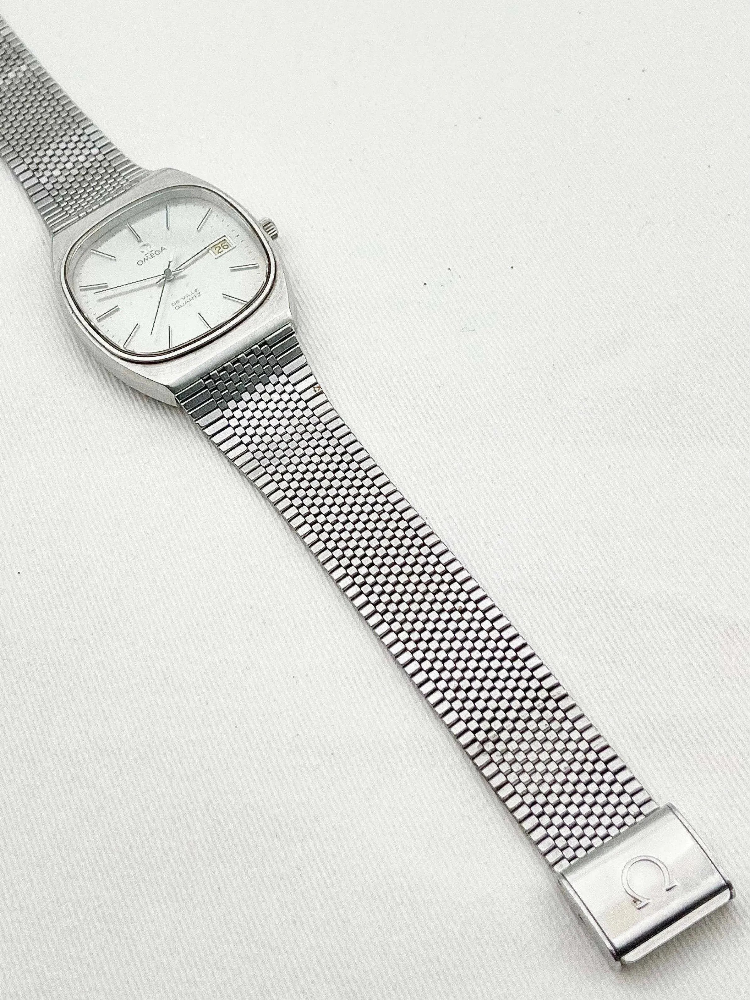 Omega - De Ville Maille Oversized - 1976 - Atelier Victor Paris - Vintage Watch Shop Dubai
