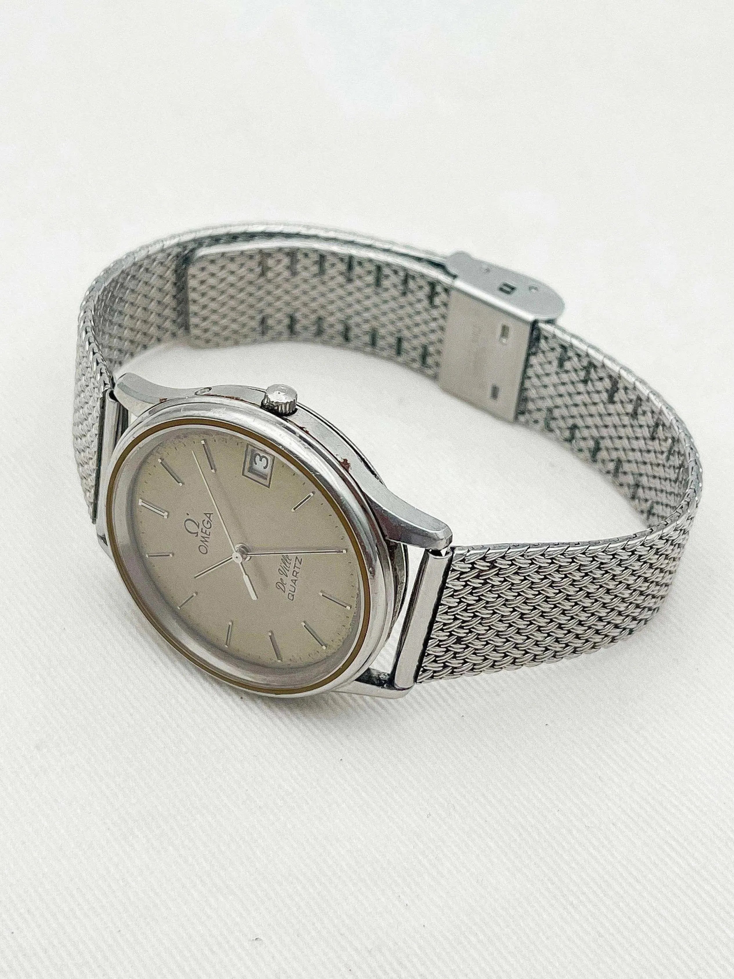 Omega - De Ville Milanaise Date - 1978 - Atelier Victor Paris - Vintage Watch Shop Dubai