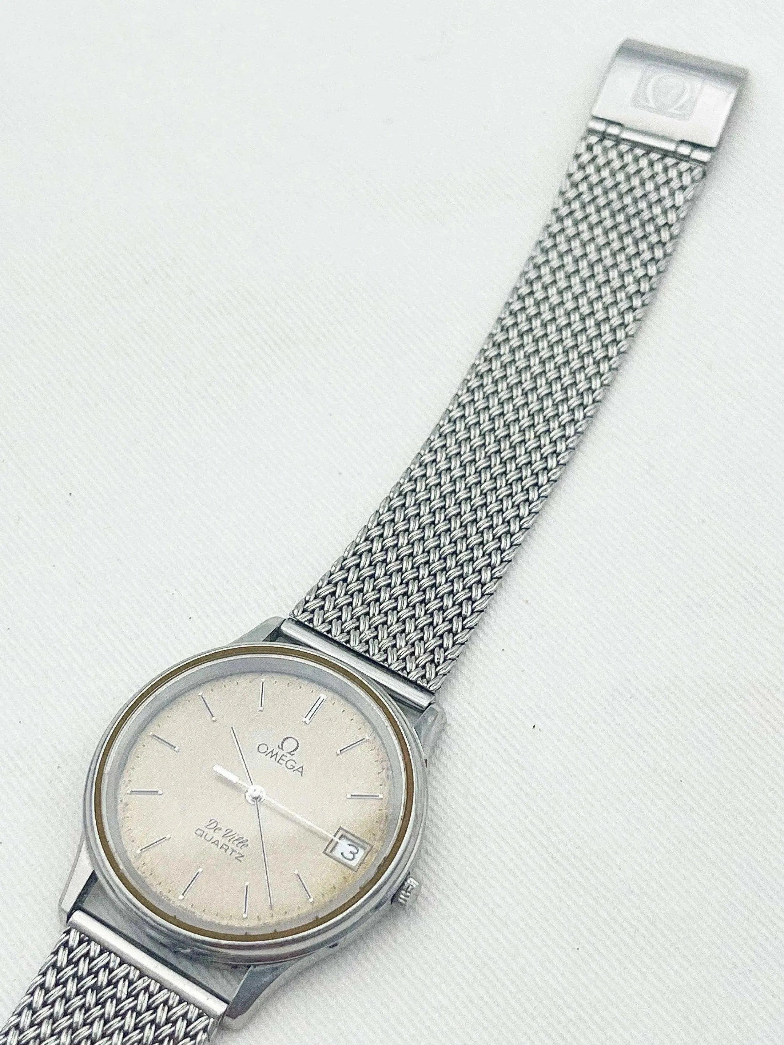 Omega - De Ville Milanaise Date - 1978 - Atelier Victor Paris - Vintage Watch Shop Dubai