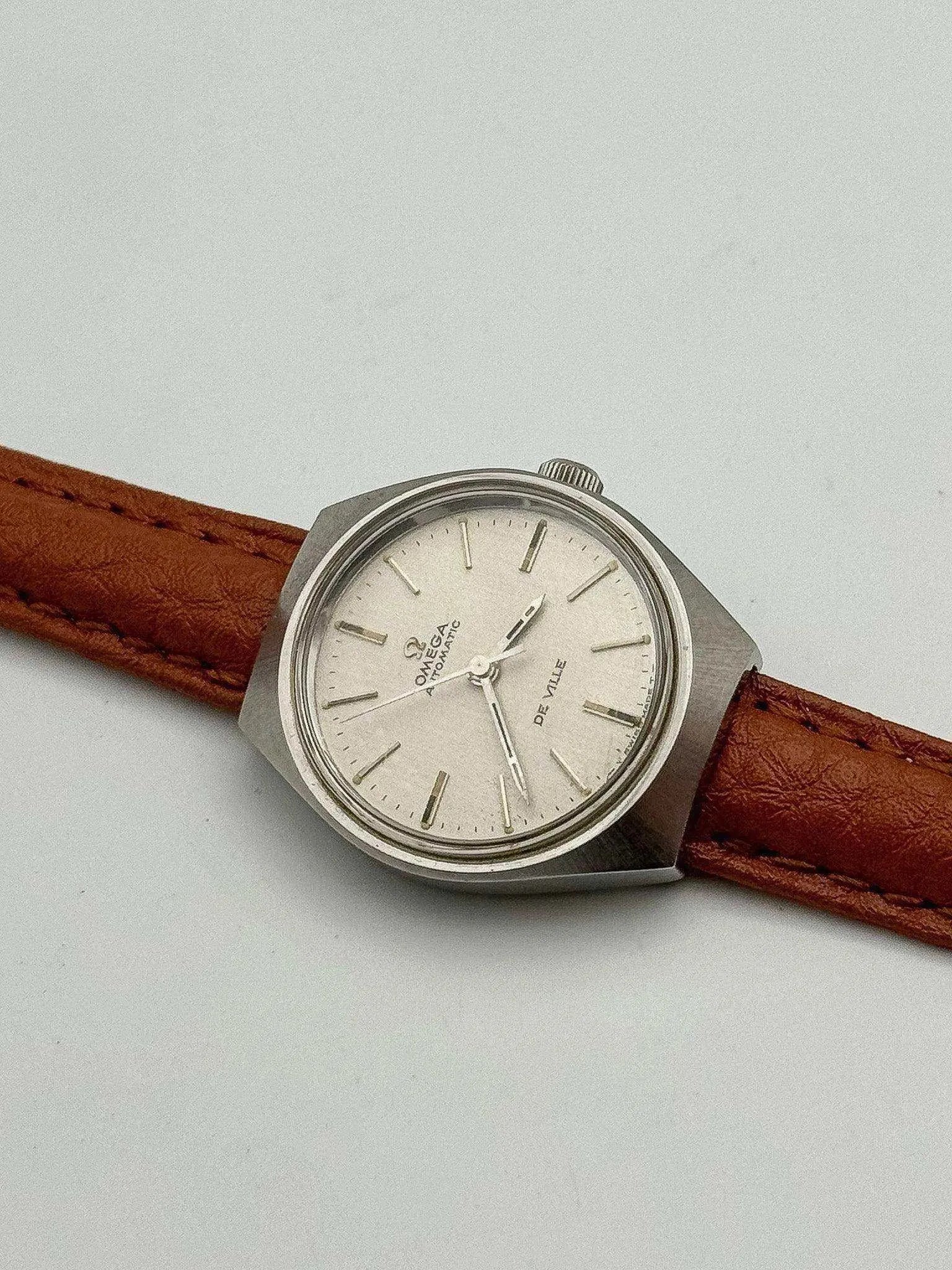 Omega - De Ville Monobloc Lady - BOX - 1970s - Atelier Victor Paris - Vintage Watch Shop Dubai