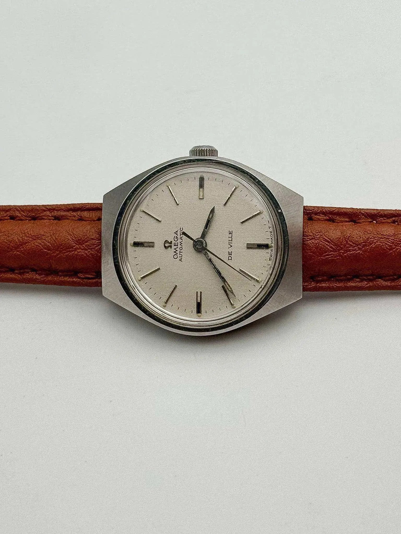 Omega - De Ville Monobloc Lady - BOX - 1970s - Atelier Victor Paris - Vintage Watch Shop Dubai