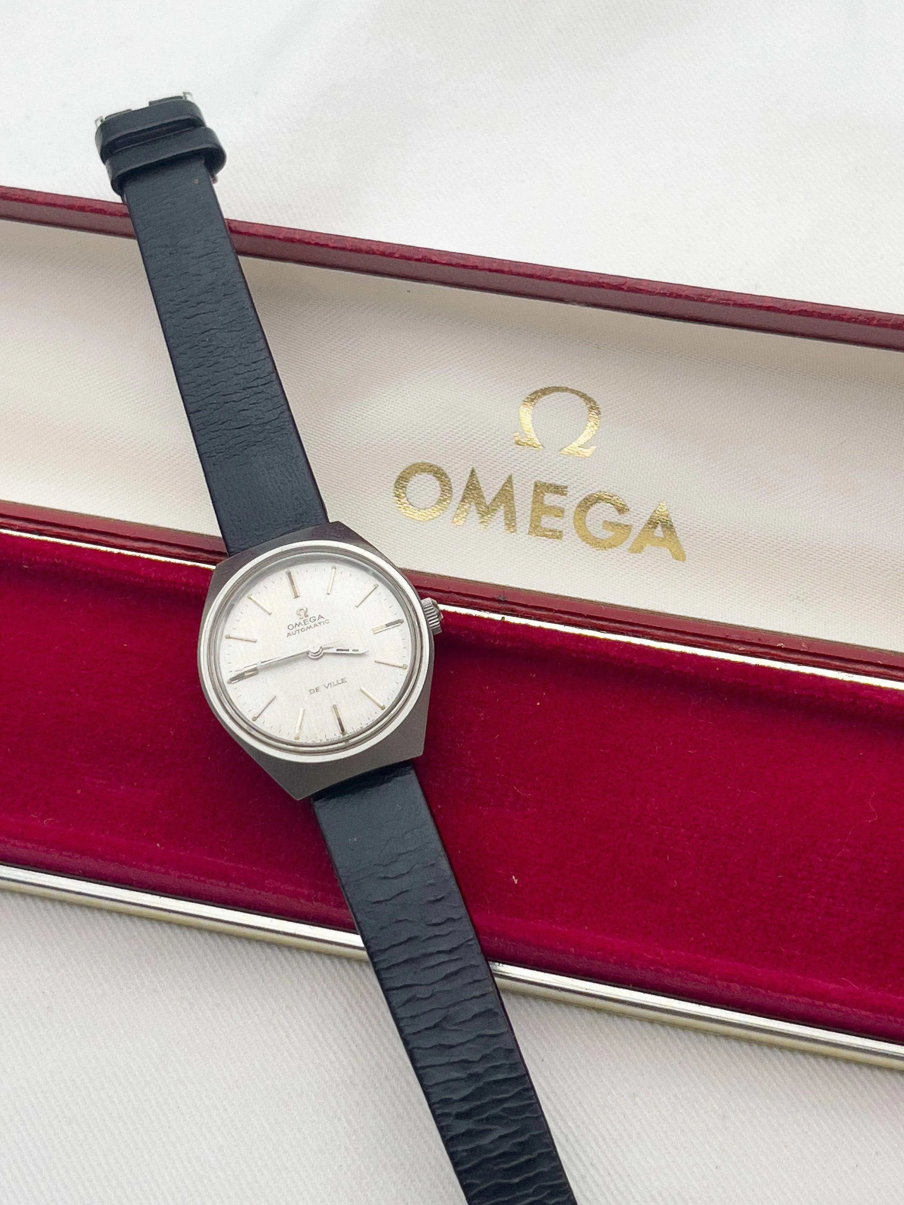 Omega - De Ville Monobloc Lady - BOX - 1970s - Atelier Victor Paris - Vintage Watch Shop Dubai