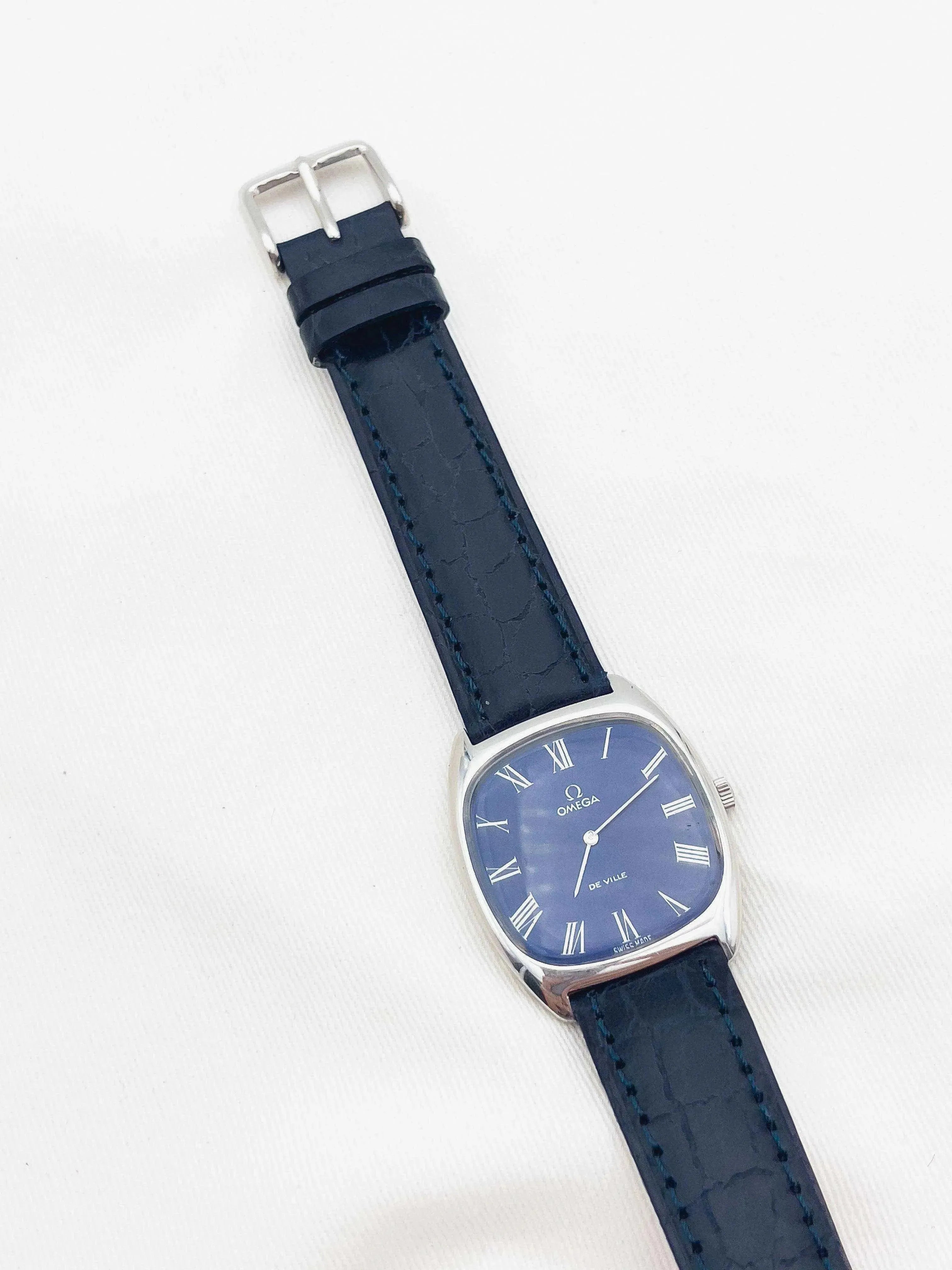 Omega - De Ville Night Blue - 1976 - Atelier Victor Paris - Vintage Watch Shop Dubai