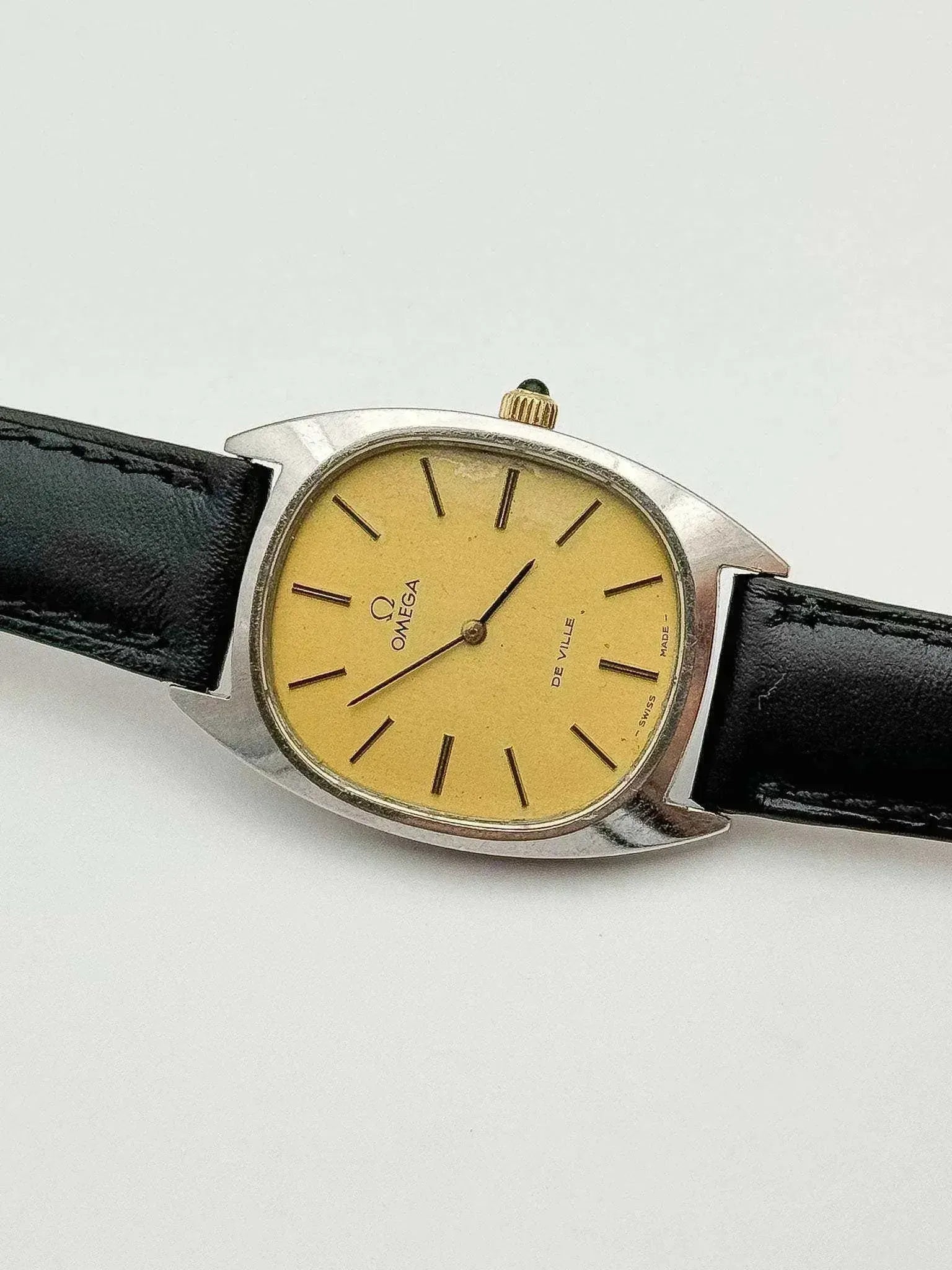 Omega - De Ville Oval Yellow Meca - 1977 - Atelier Victor