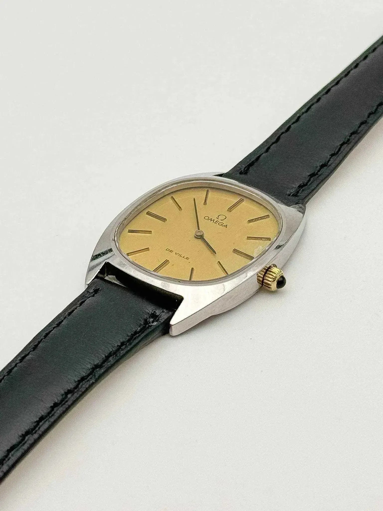 Omega - De Ville Oval Yellow Meca - 1977 - Atelier Victor