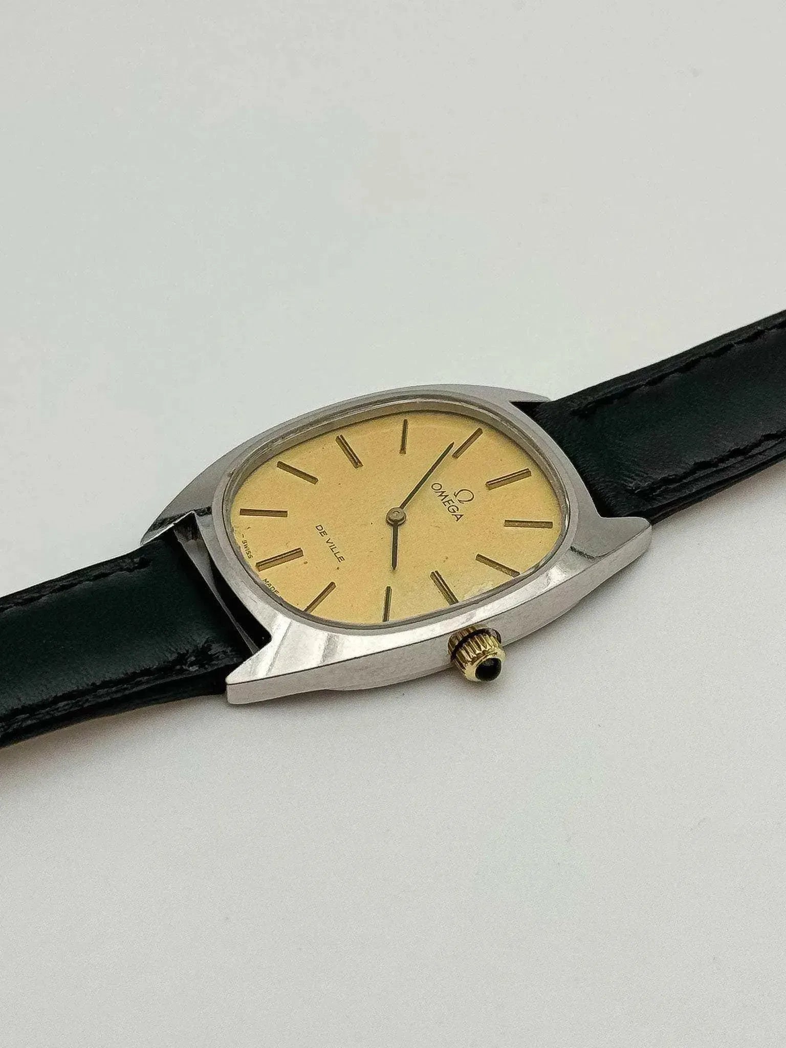 Omega - De Ville Oval Yellow Meca - 1977 - Atelier Victor