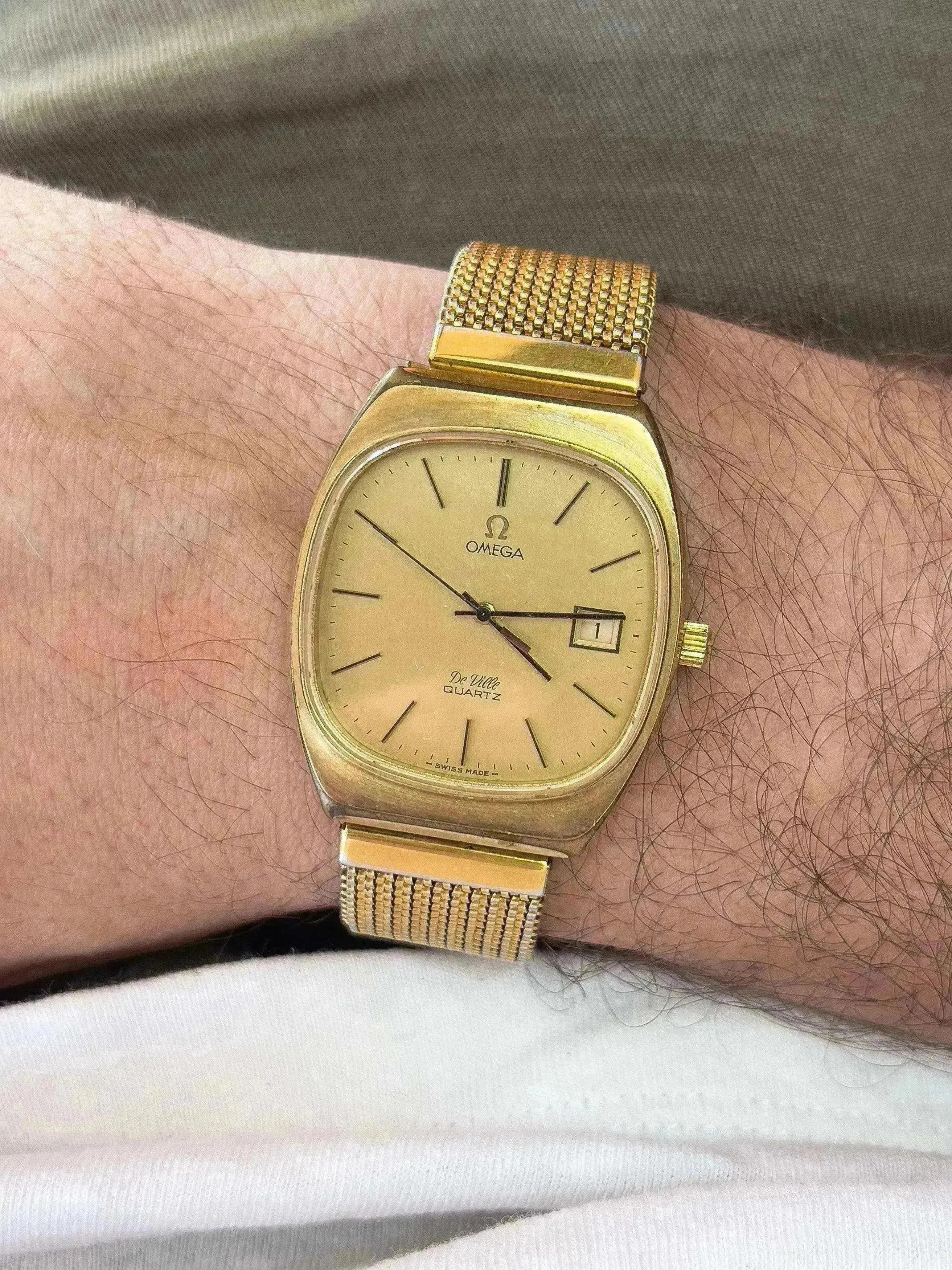Omega - De Ville Oversize Gold - 1978 - Atelier Victor