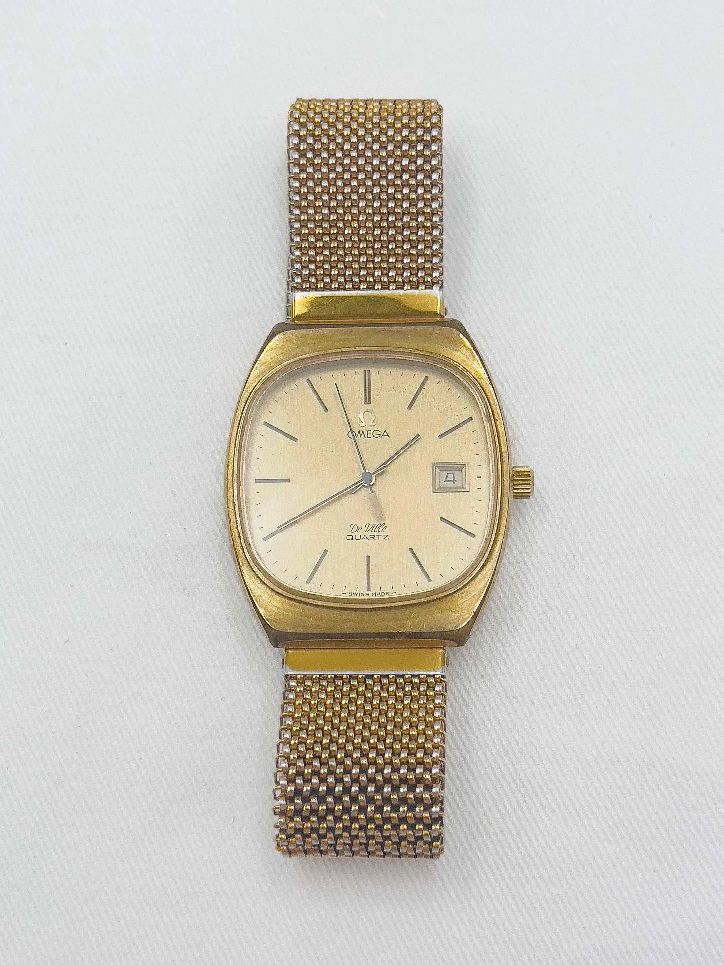 Omega - De Ville Oversize Gold - 1978 - Atelier Victor Paris - Vintage Watch Shop Dubai