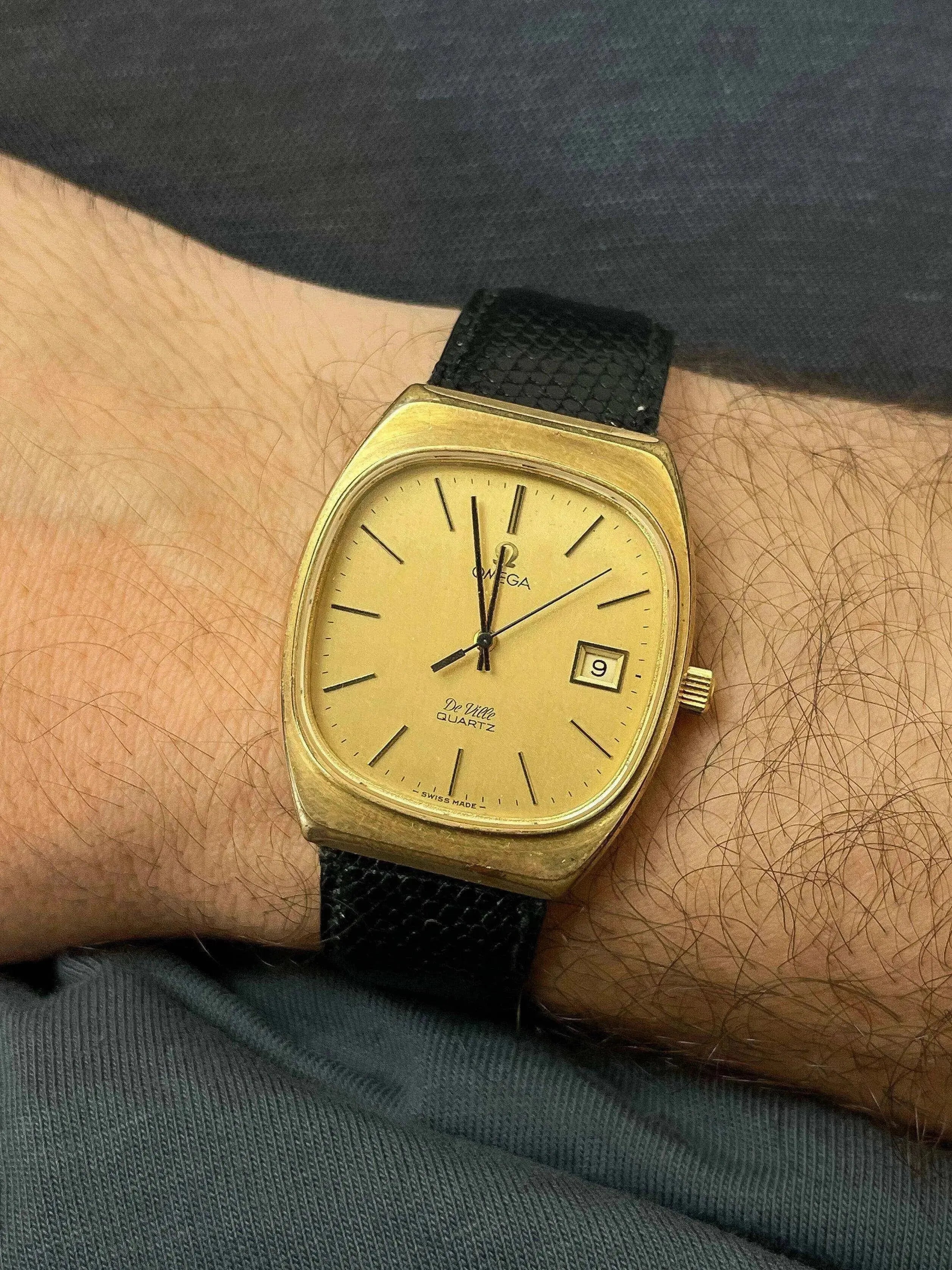 Omega - De Ville Oversize Gold - 1978 - Atelier Victor - Vintage Shop