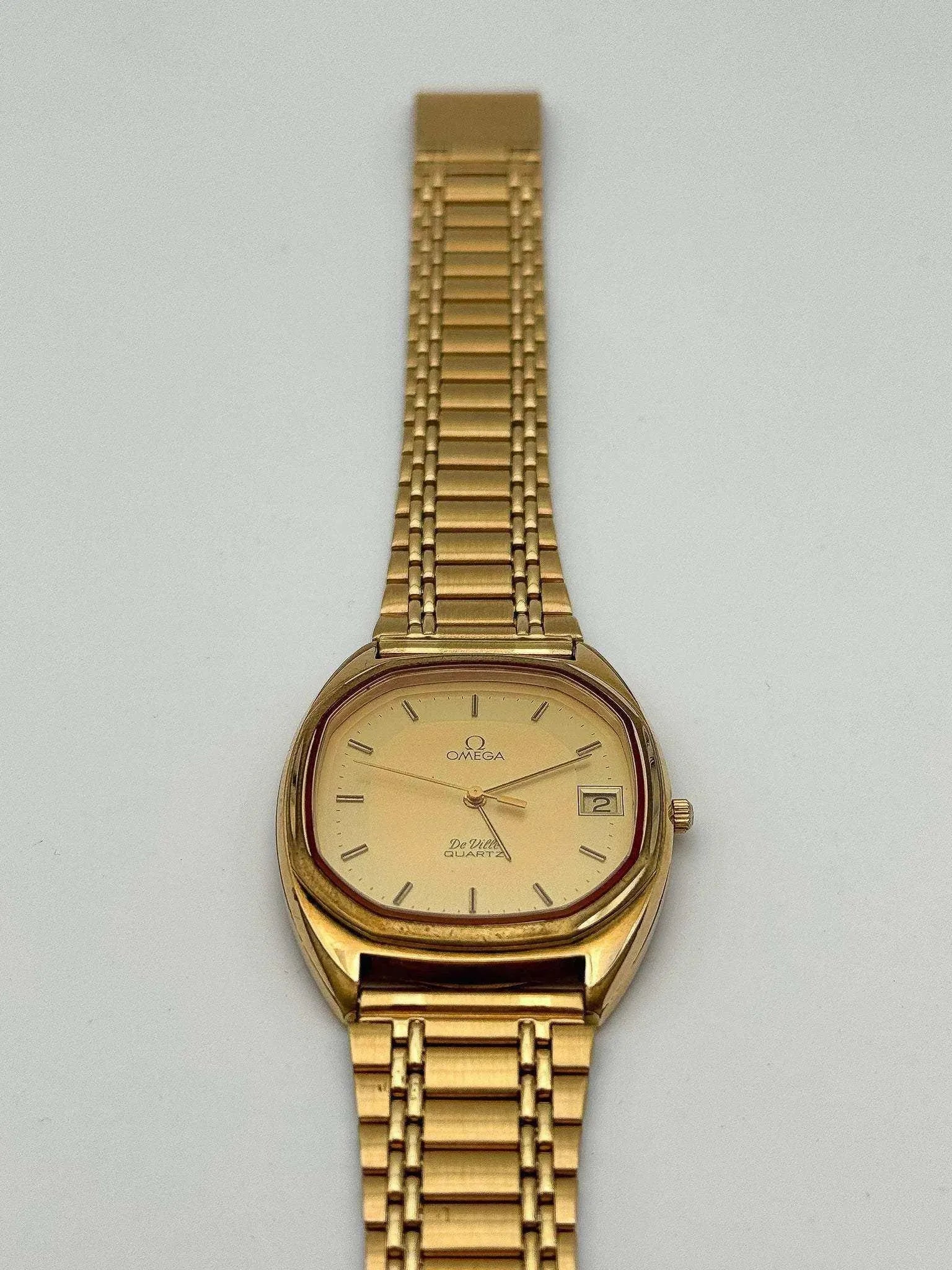 Omega - De Ville Oversized Tonneau Gold - 1978 - Atelier Victor Paris - Vintage Watch Shop Dubai