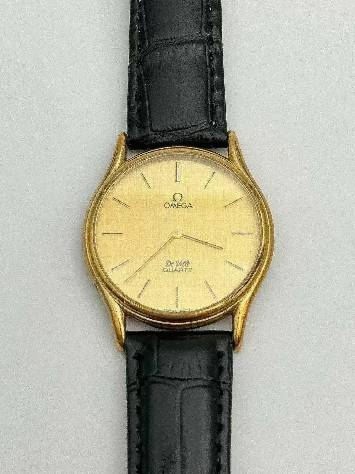 Omega - De Ville Plaqué or Cadran Lin - 1979 - Atelier Victor