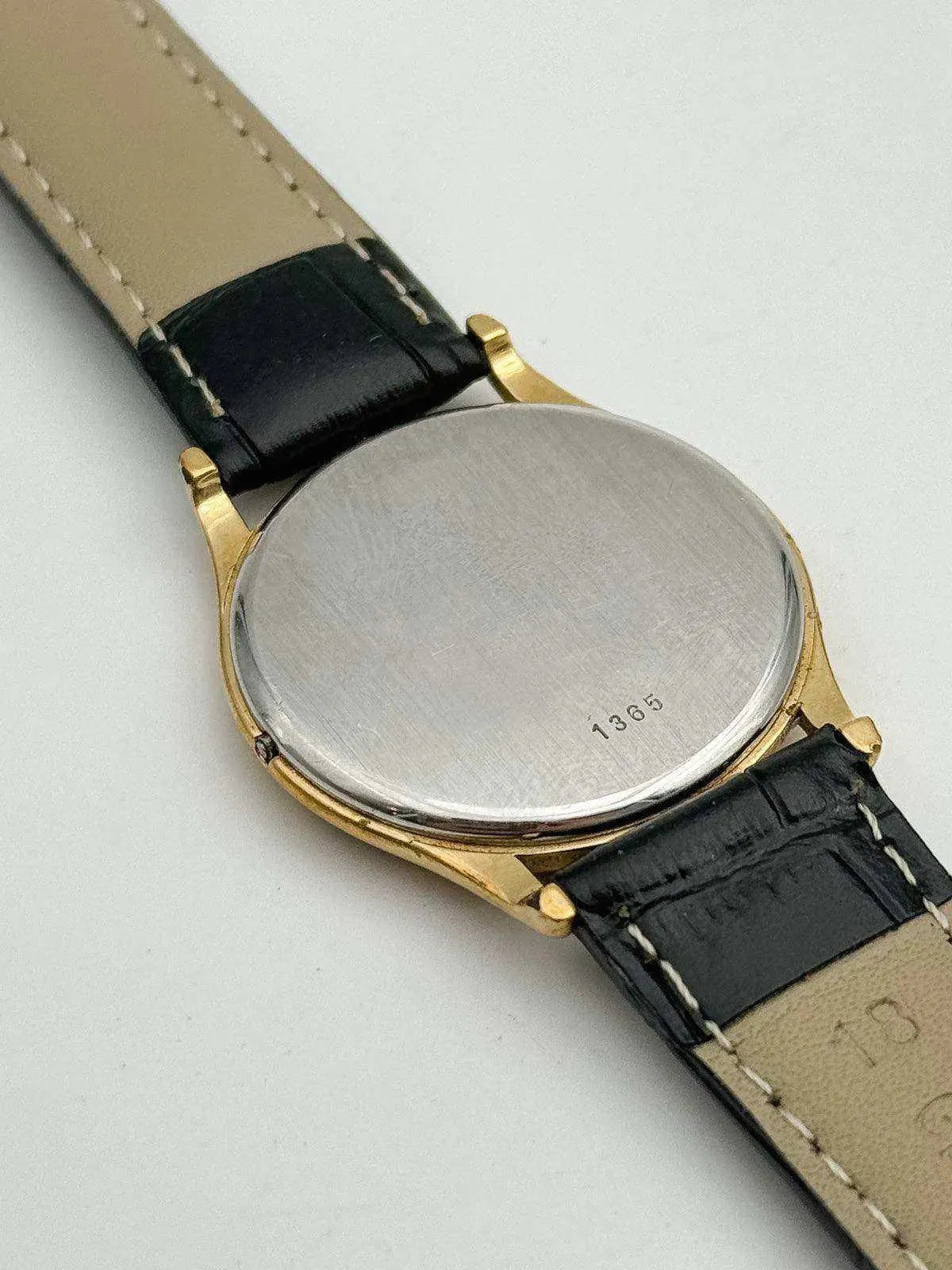 Omega - De Ville Plaqué or Cadran Lin - 1979 - Atelier Victor Paris - Vintage Watch Shop Dubai