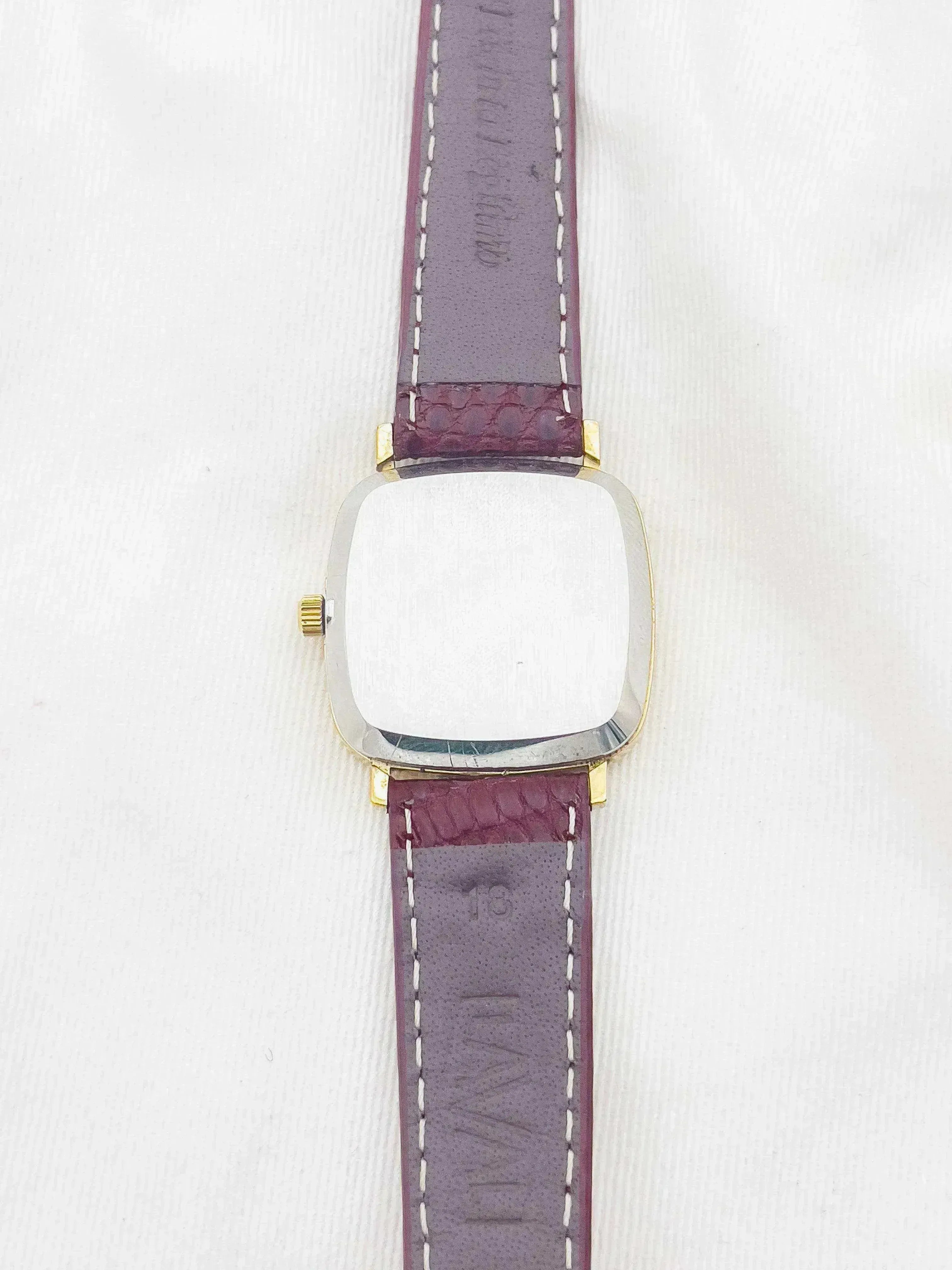 Omega - De Ville Quartz Plaqué or Carré - 1978 - Atelier Victor