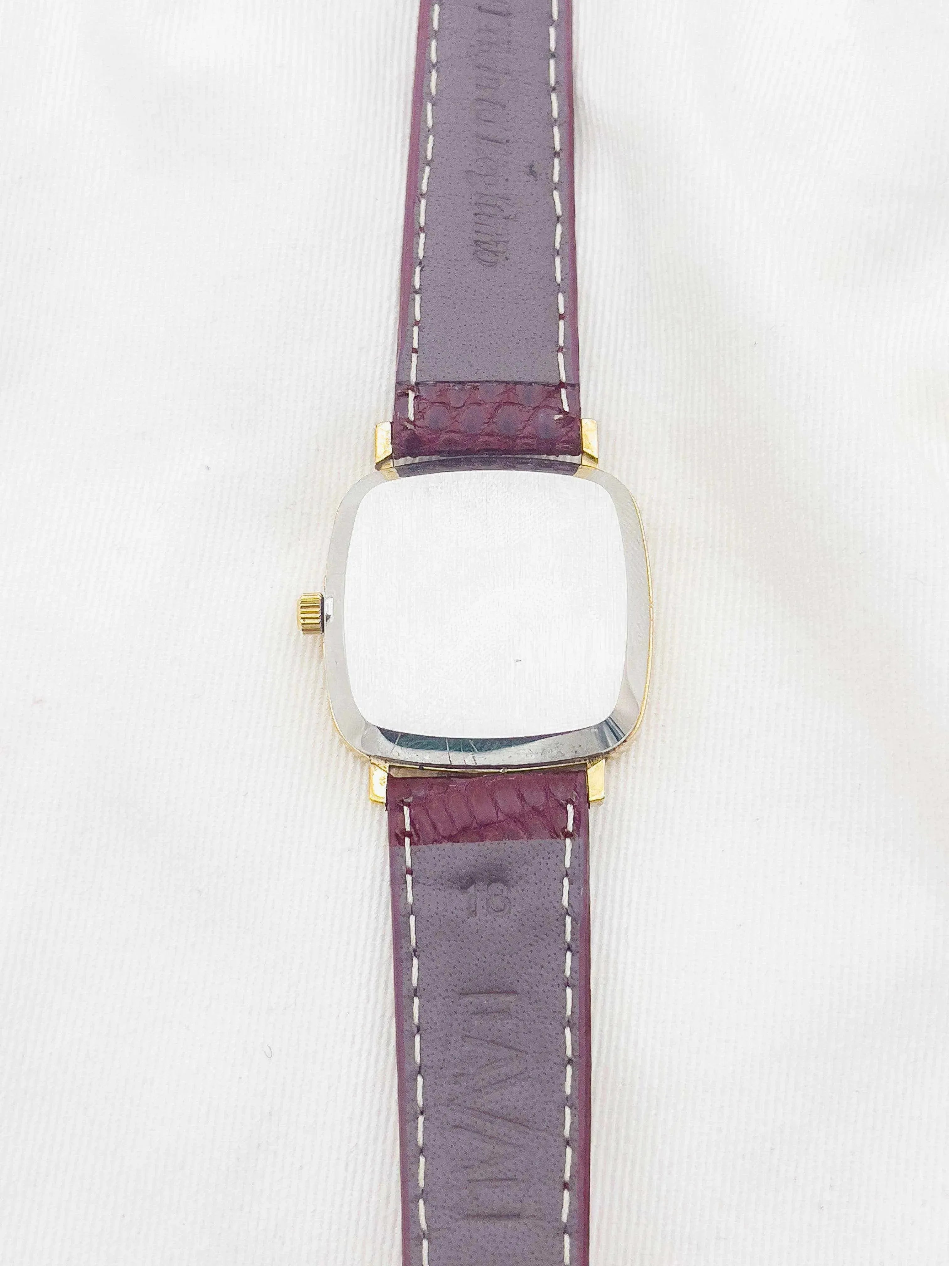 Omega - De Ville Quartz Plaqué or Carré - 1978 - Atelier Victor Paris - Vintage Watch Shop Dubai