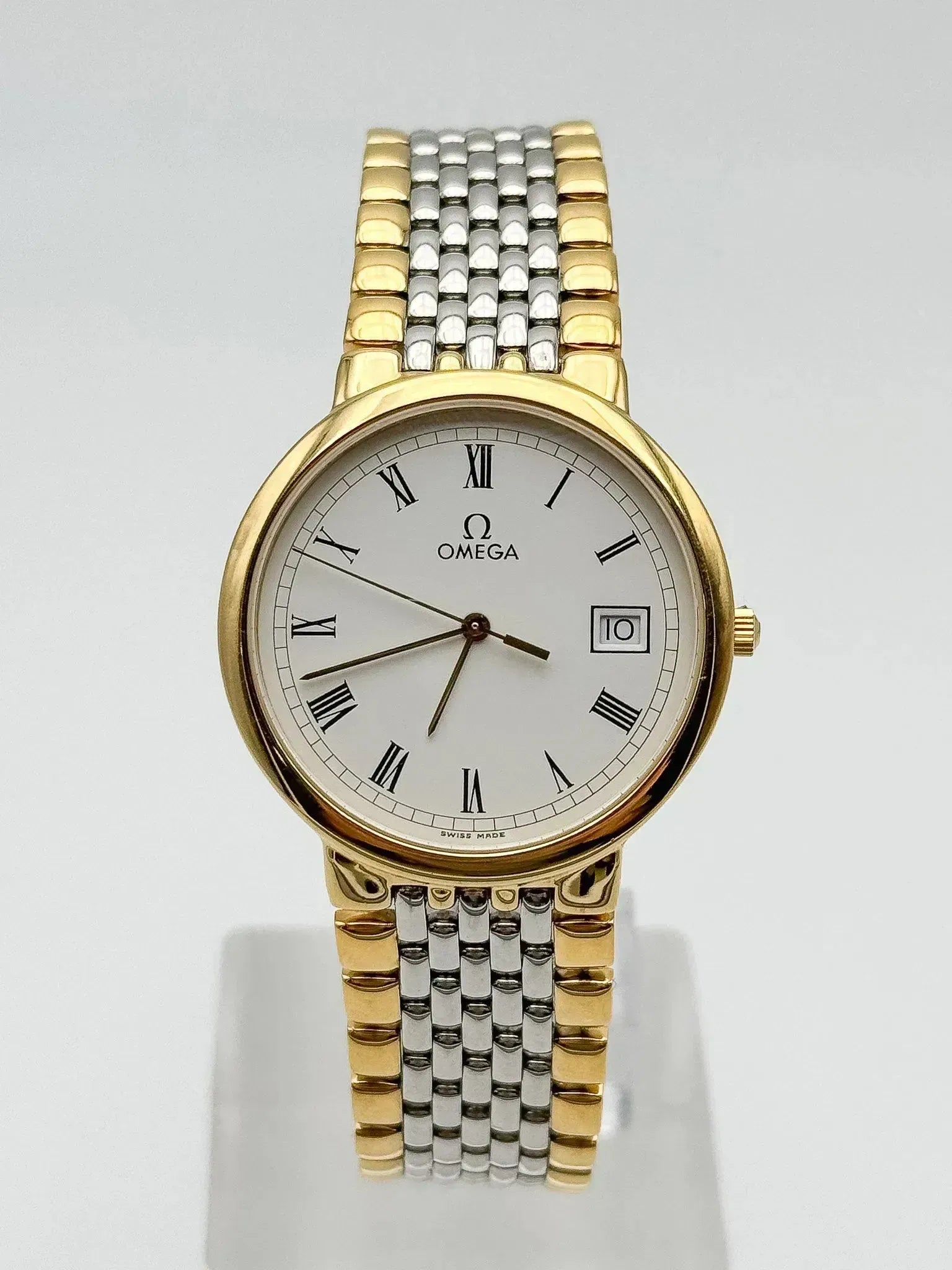 Omega - De Ville Romain Acier Or - NOS - FULL SET - 1994 - Atelier Victor